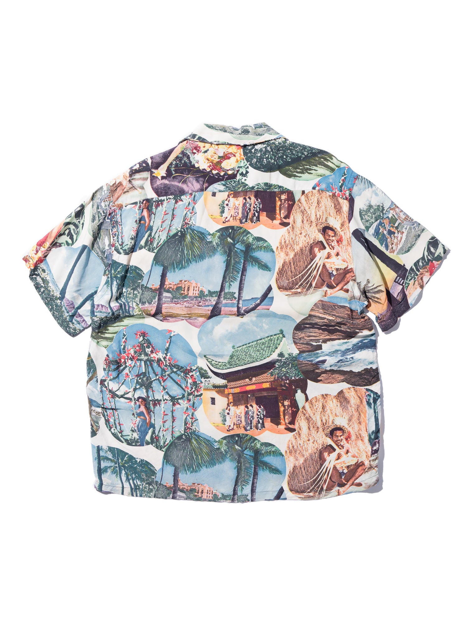 NorMo Vintage / VTG-HAWAIAN SHIRTS 50's~60’s PICTURE ”HAWAII フラガール柄”