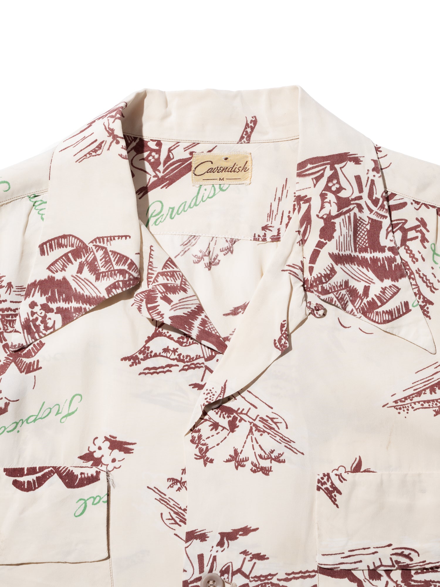 NorMo Vintage / VTG-HAWAIAN SHIRTS ”HAWAII柄” CAUENDISH