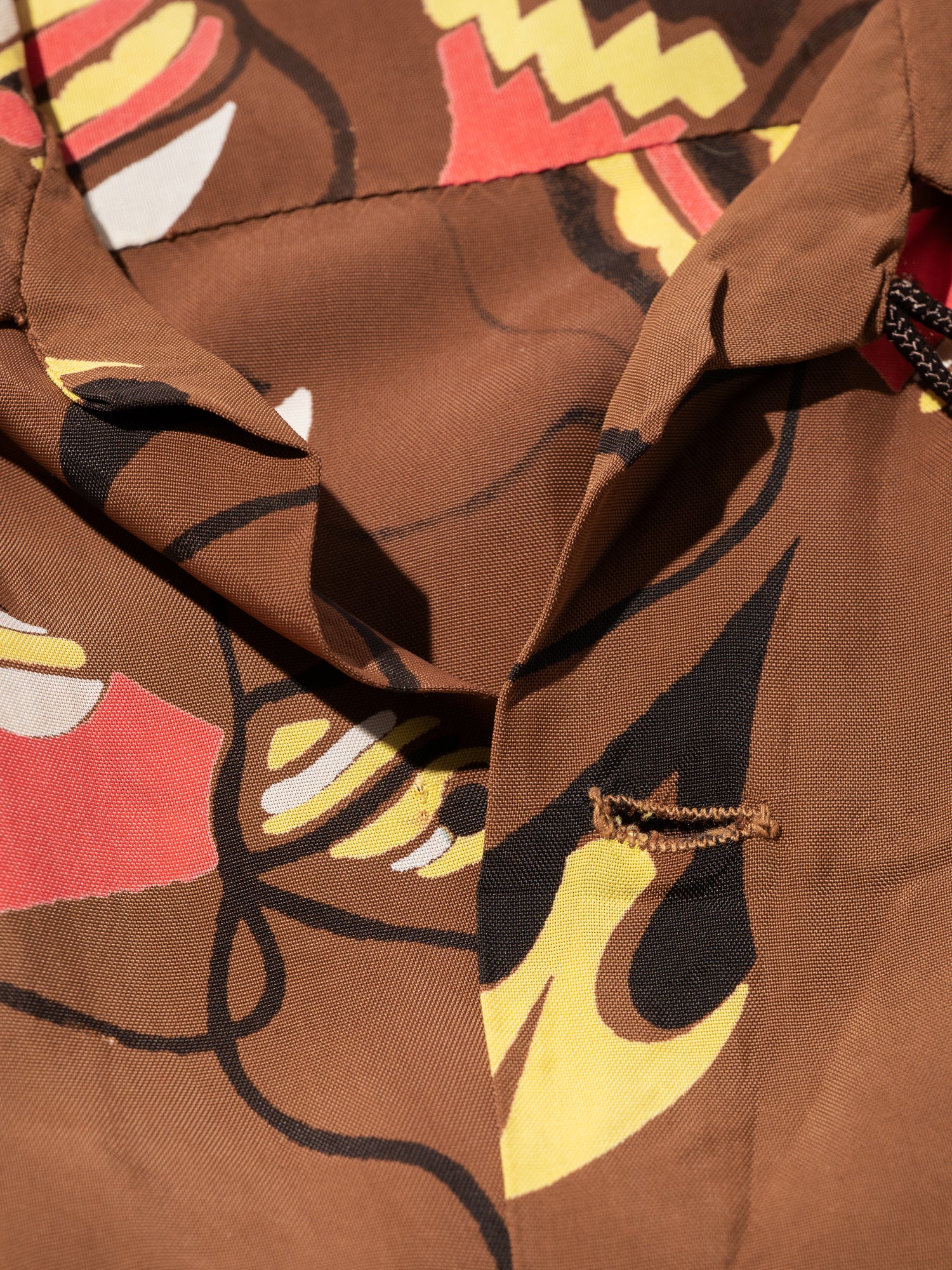 NorMo Vintage / VTG-HAWAIAN SHIRTS ”TIKI ドラム柄” CALIFORNIA