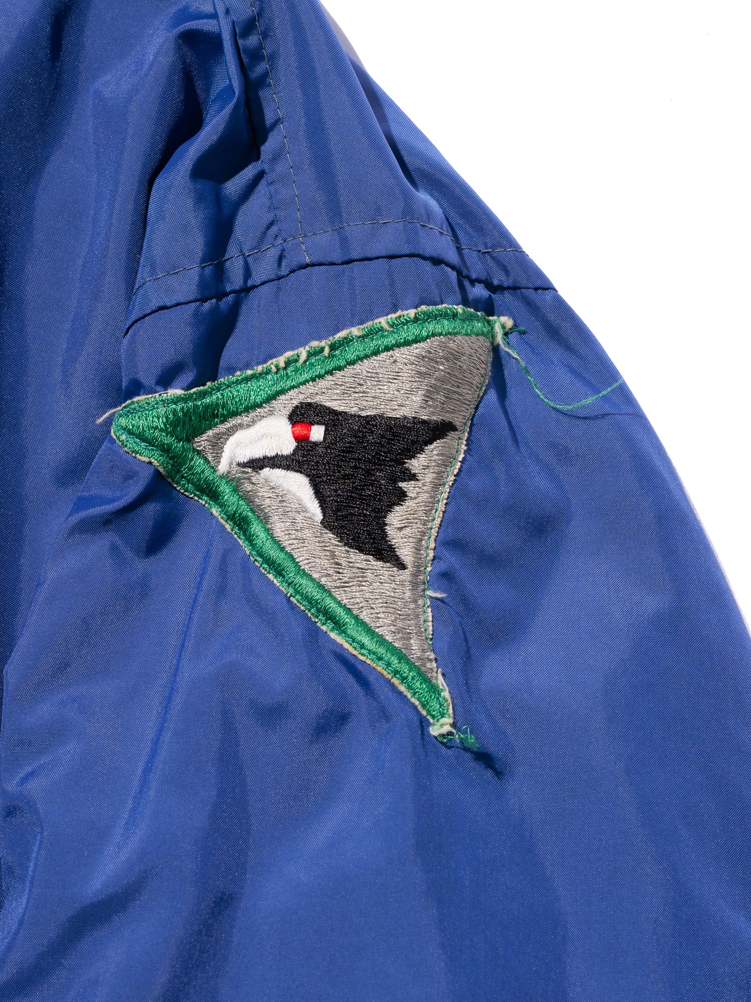 NorMo Vintage / 1960's Vintage Vietnam Souvenir blue coach Jacket