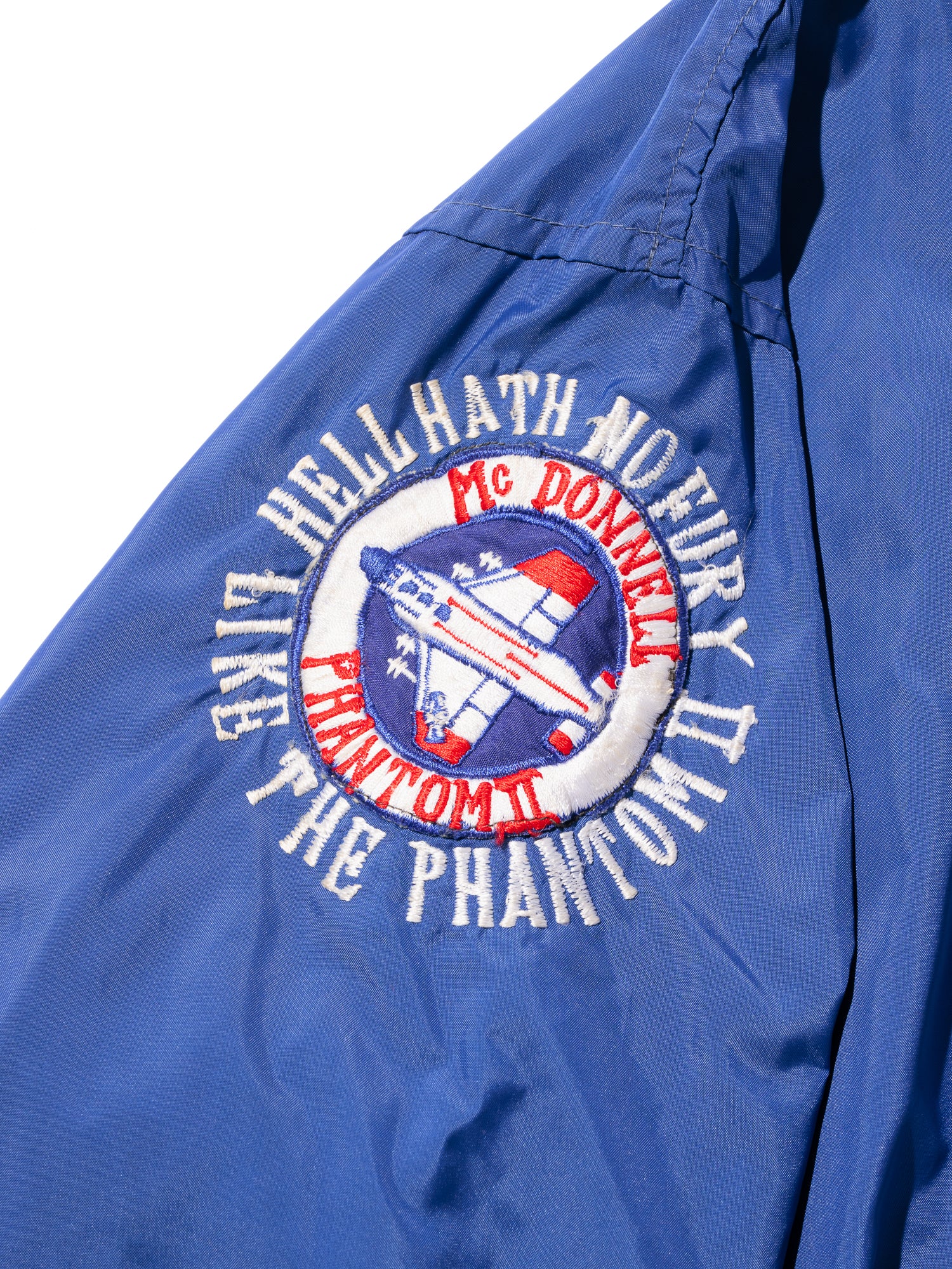 NorMo Vintage / 1960's Vintage Vietnam Souvenir blue coach Jacket