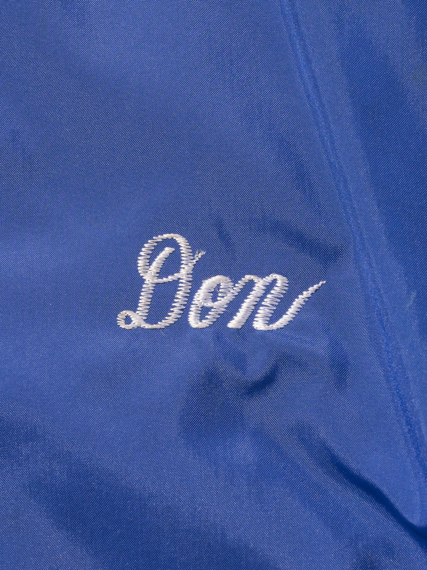 NorMo Vintage / 1960's Vintage Vietnam Souvenir blue coach Jacket