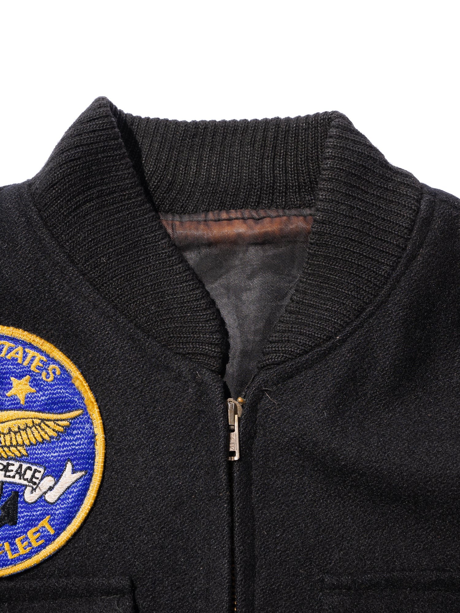 NorMo Vintage / 1980's Vintage 1980's USN wool Souvenir Jacket