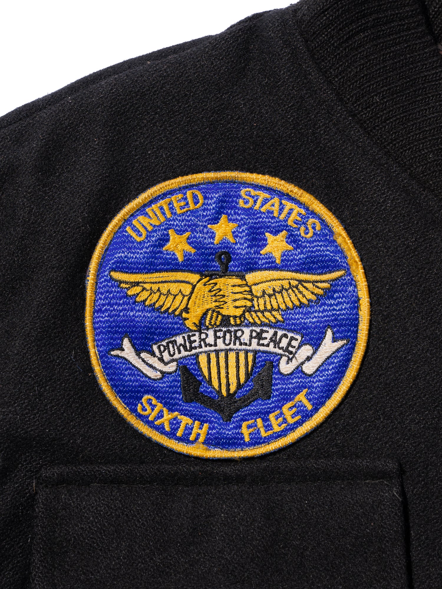 NorMo Vintage / 1980's Vintage 1980's USN wool Souvenir Jacket