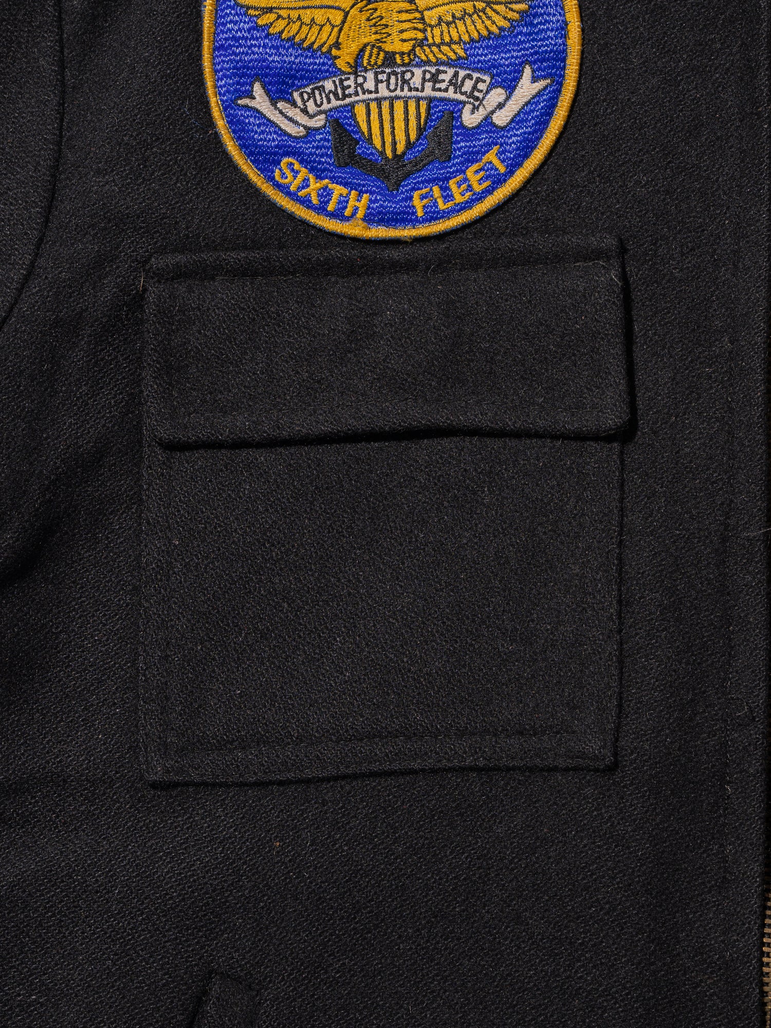 NorMo Vintage / 1980's Vintage 1980's USN wool Souvenir Jacket