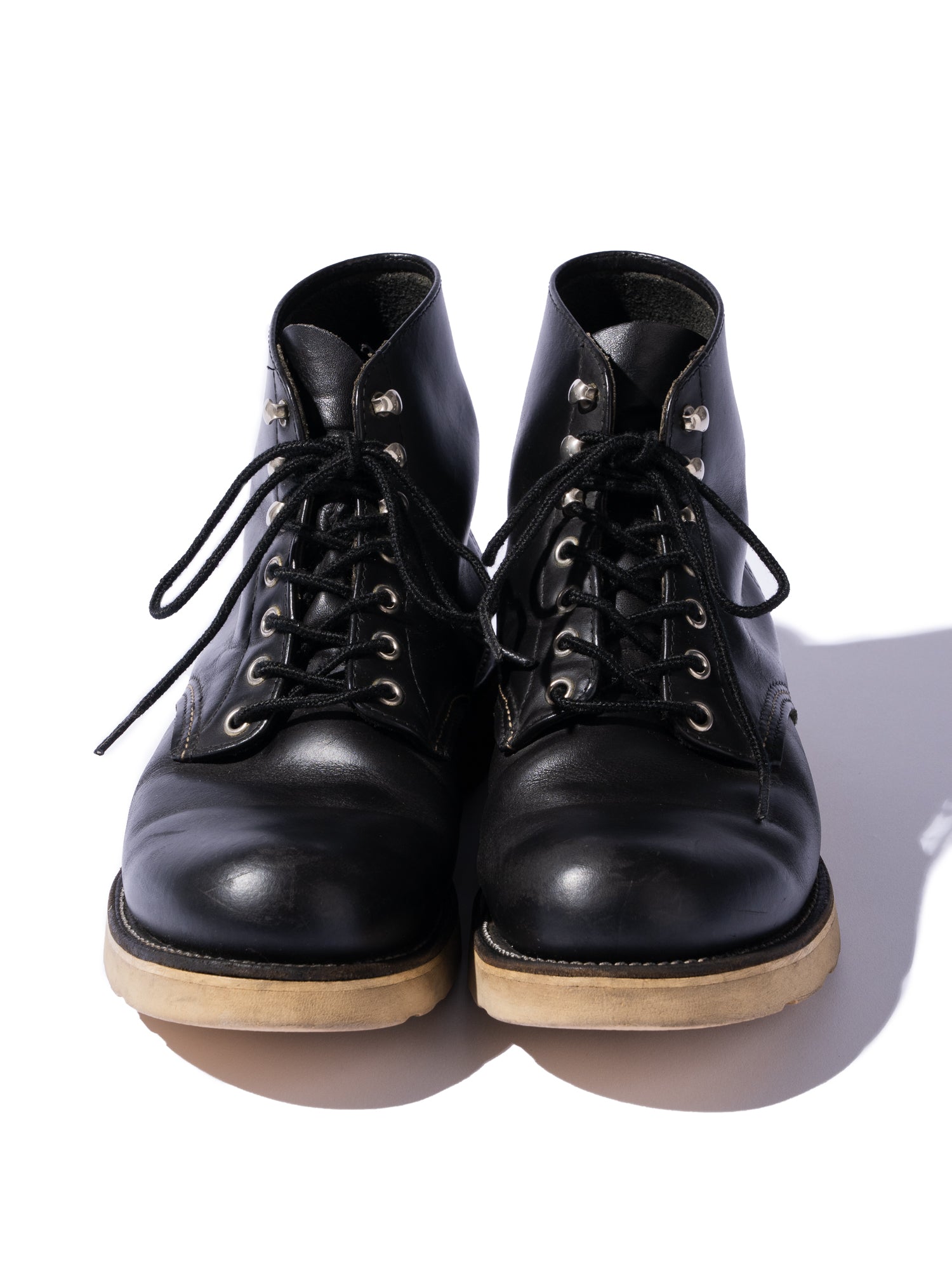 NorMo Vintage / 90’s RED WING BOOTS 8165-1 BLK SIZE8 1/2D (BOX付) MADE IN USA