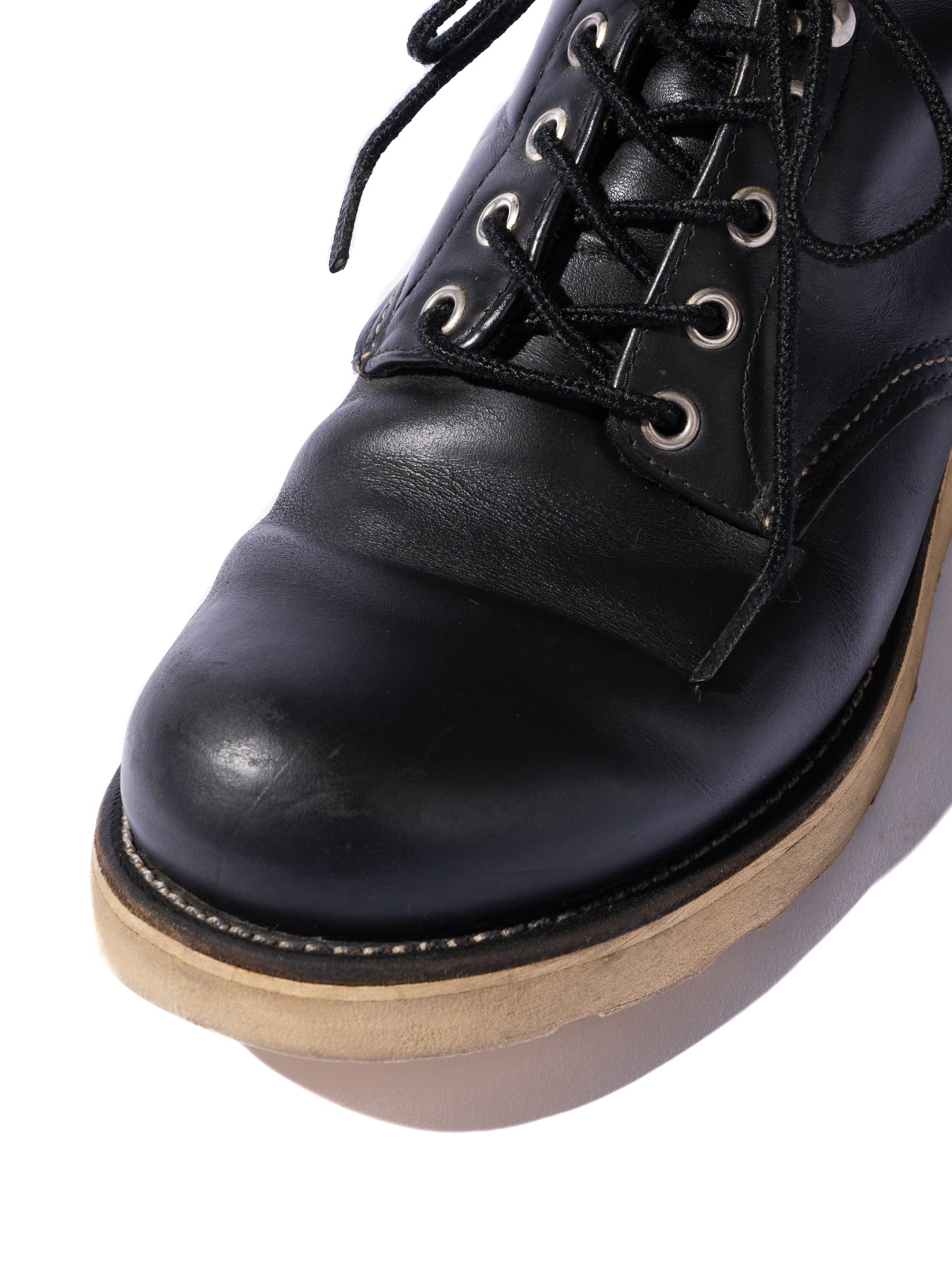 NorMo Vintage / 90’s RED WING BOOTS 8165-1 BLK SIZE8 1/2D (BOX付) MADE IN USA