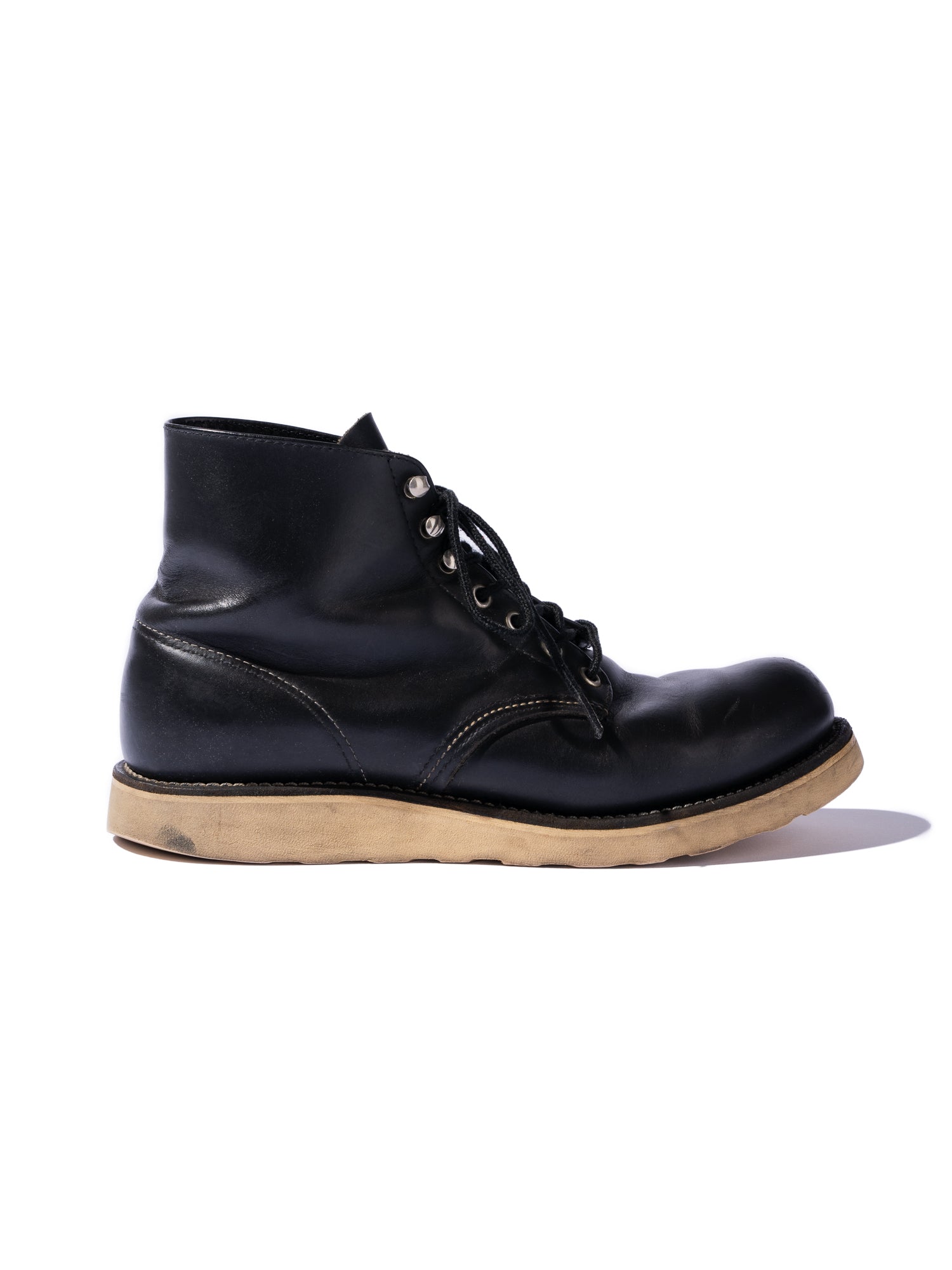 NorMo Vintage / 90’s RED WING BOOTS 8165-1 BLK SIZE8 1/2D (BOX付) MADE IN USA