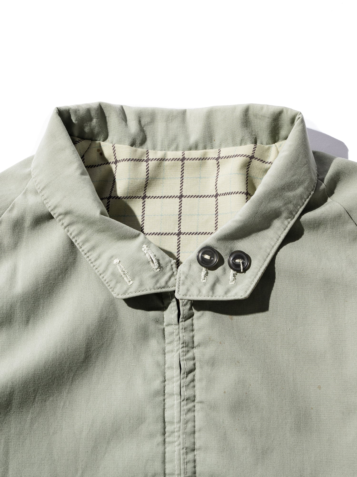 NorMo Vintage / 50's 60's ”TRENDS CALIFRNIA” REVERSIBLE JK GRN チェック×無地