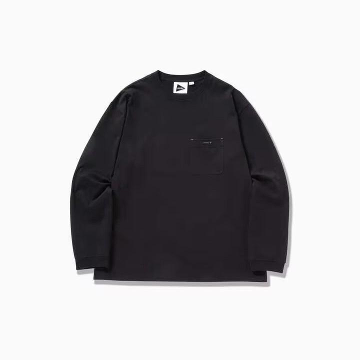 and wander / GRAMICCI × and wander backprint LS tee