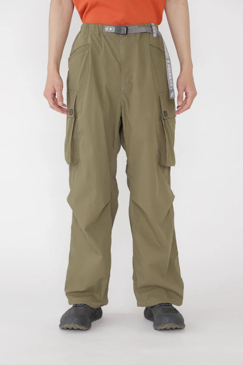 and wander / gramicci military wide pants