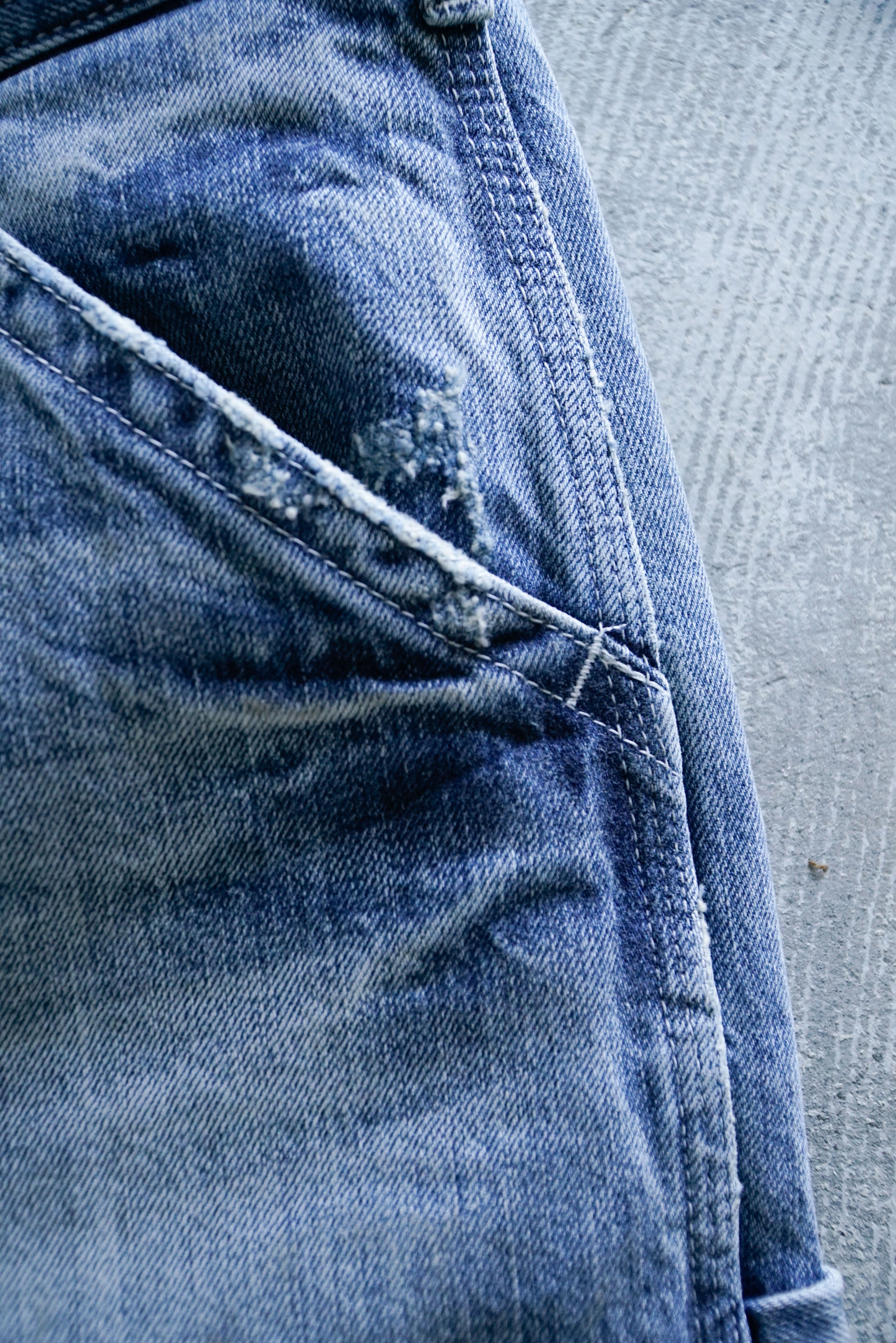 UNIVERSAL OVERALL / PAINTER PANTS VINTAGE LIGHT WASH