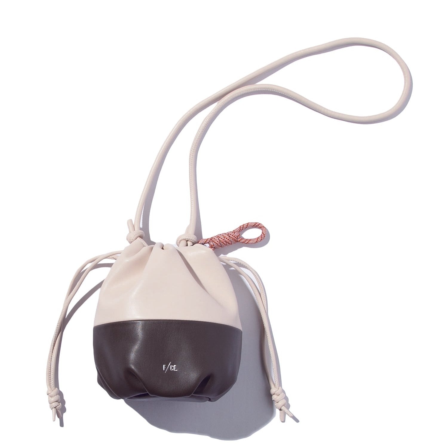 F/CE. / TECH LEATHER DRAWSTRING POCHETTE