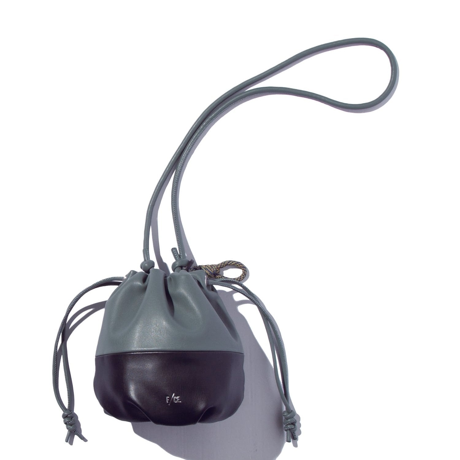 F/CE. / TECH LEATHER DRAWSTRING POCHETTE