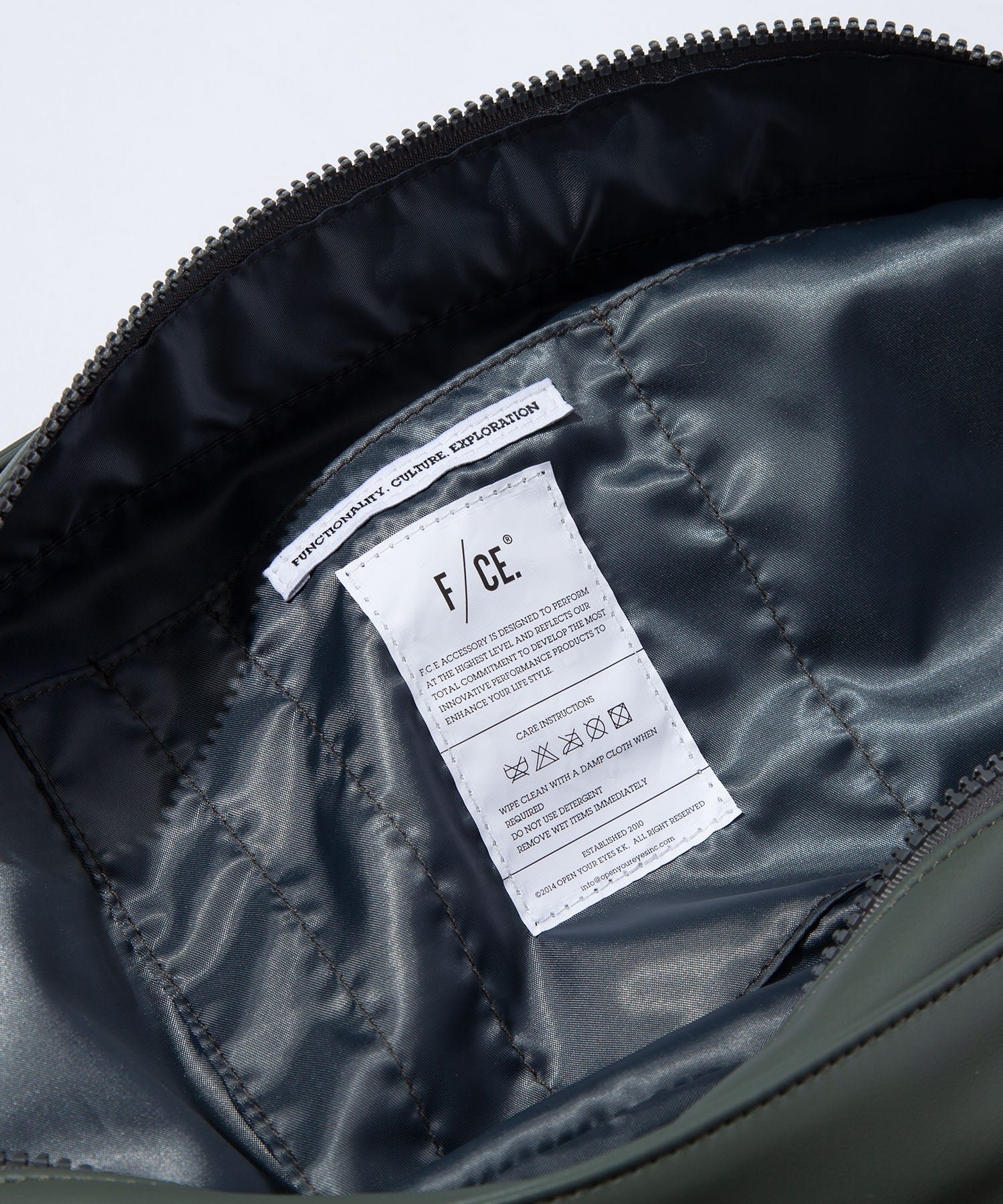 F/CE. / TECH LEATHER NEWSPAPER BAG