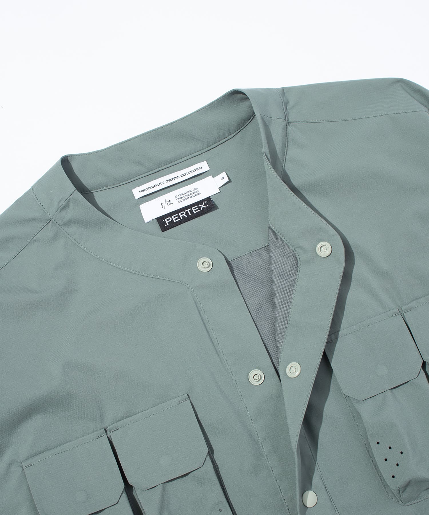 F/CE. / PERTEX WATERPROOF TECHNICAL CARDIGAN