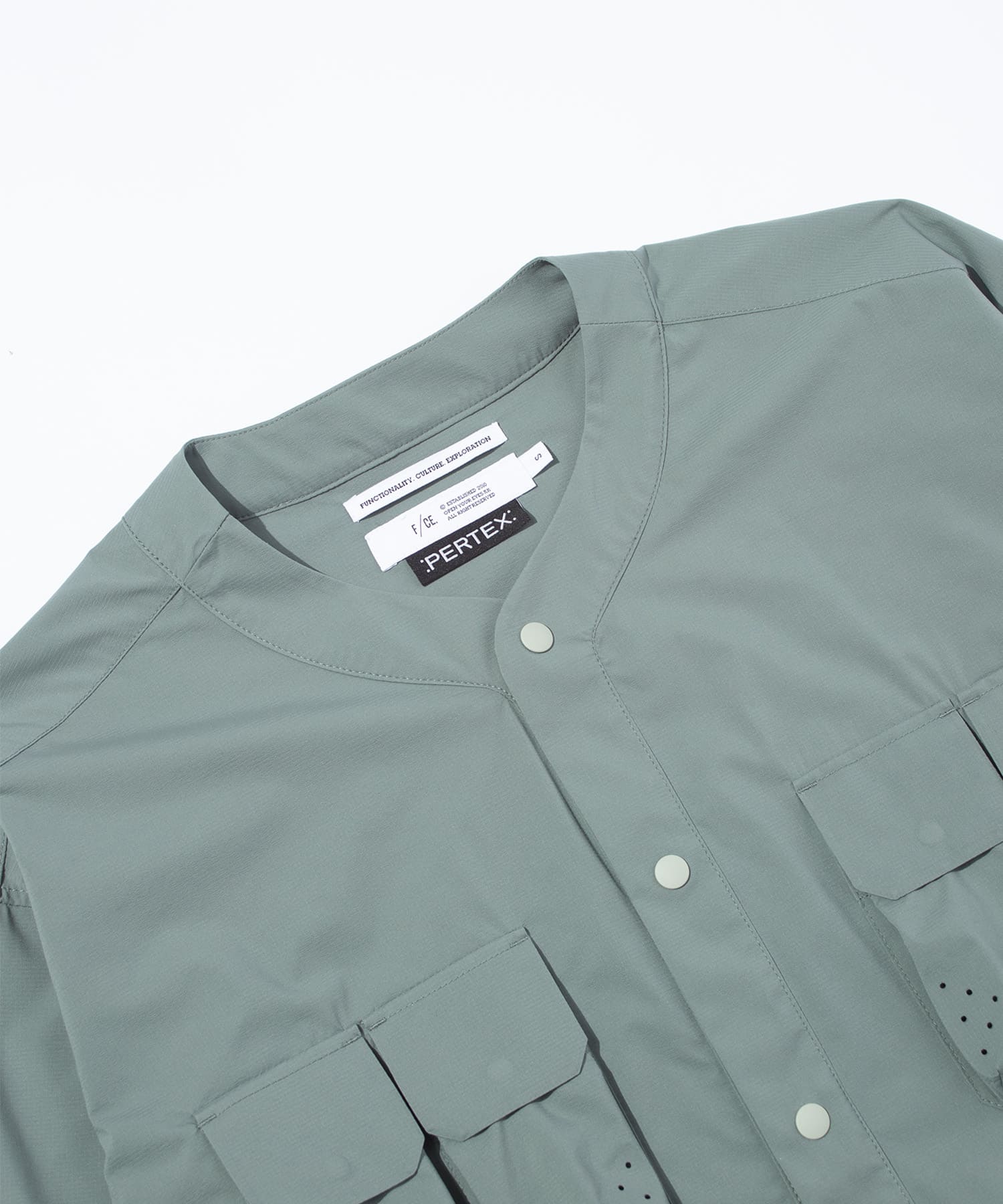 F/CE. / PERTEX WATERPROOF TECHNICAL CARDIGAN