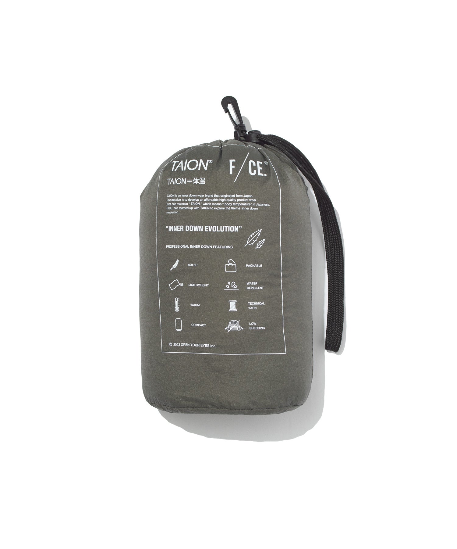 F/CE. / 25-TAION BF/CE. PACKABLE INNER DOWN JK