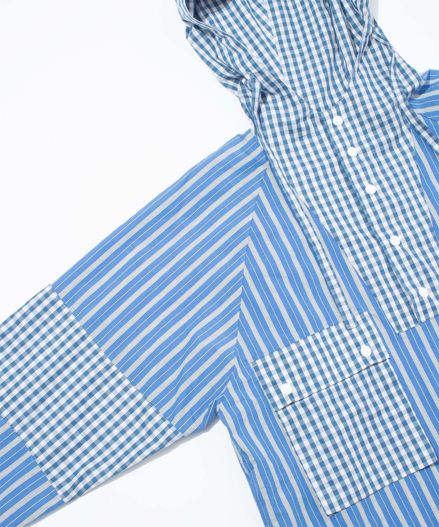 F/CE. / PANELLED HOODIE SHIRT