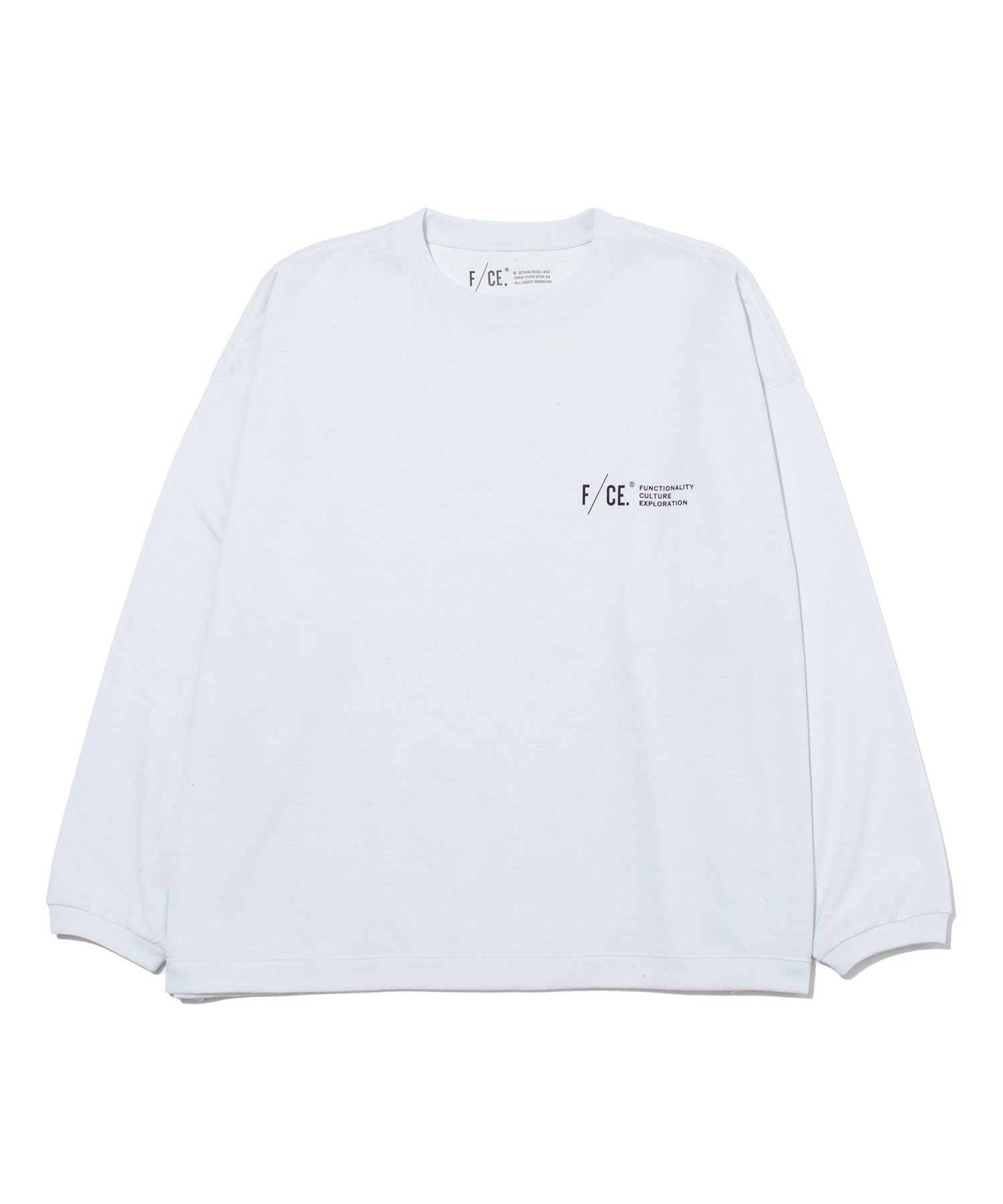 F/CE. / RE LOGO LONG SLEEVE T