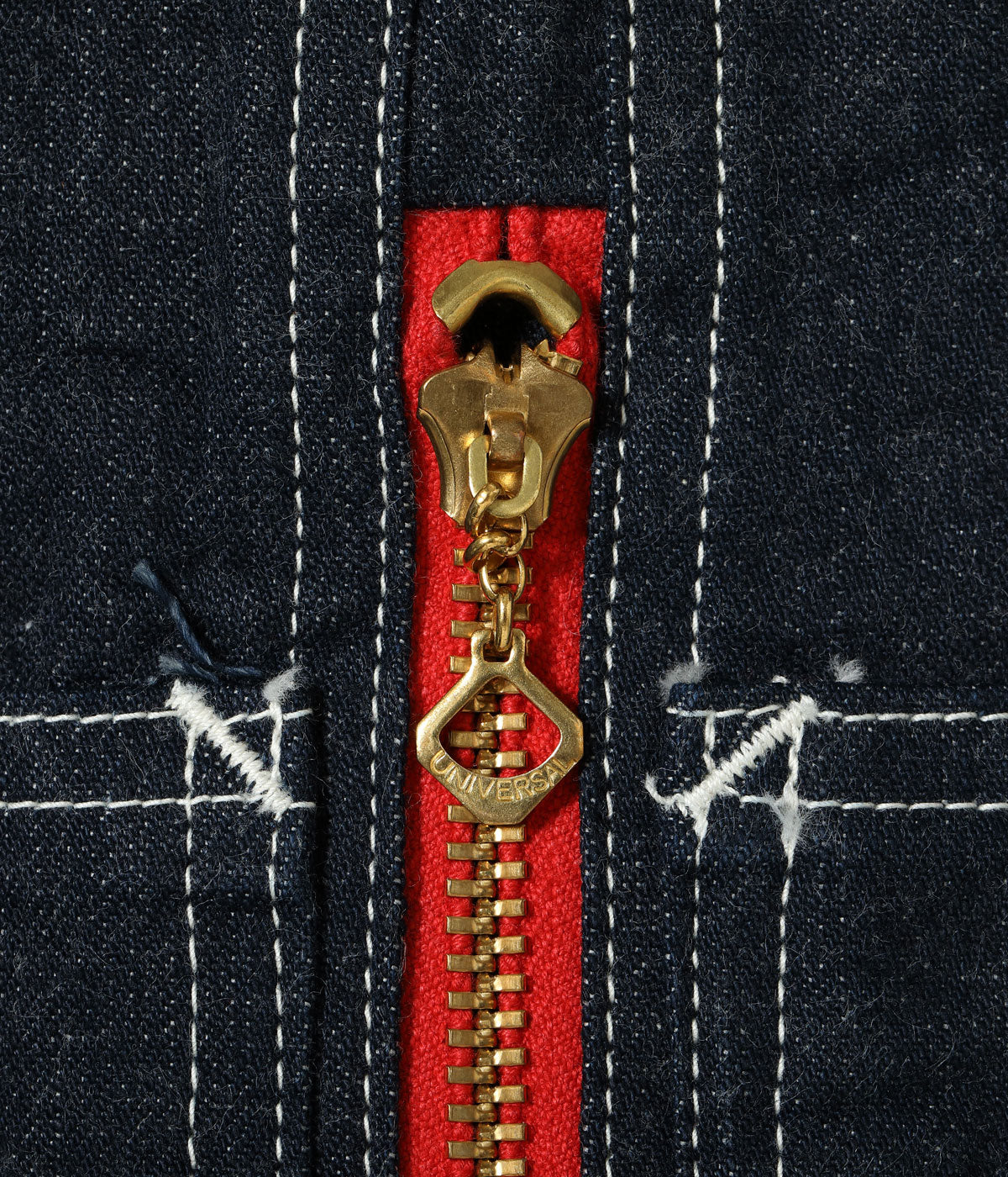 SUGAR CANE / Lot No. HD42554 / HEADLIGHT 11oz. BLUE DENIM LOW BACK OVERALLS