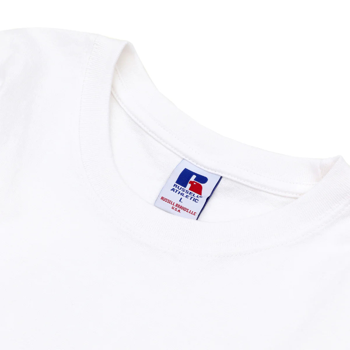 RUSSELL ATHLETIC / -STANDARD ESSENTIALS- RUSSEL LOGO T-SH<RJ-1037>