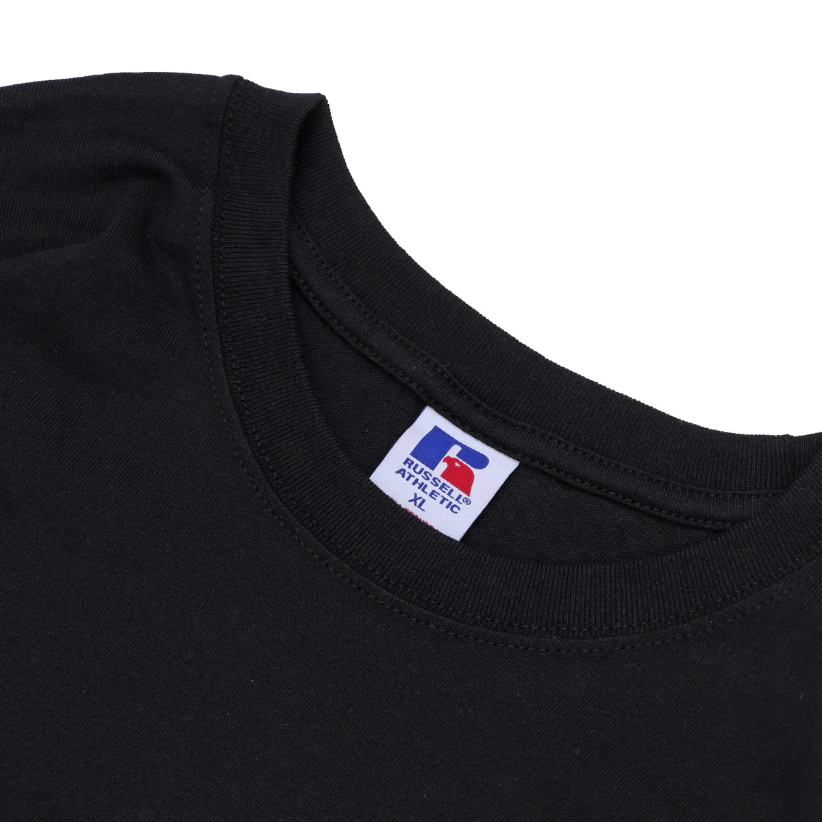 RUSSELL ATHLETIC / -STANDARD ESSENTIALS- RUSSEL LOGO T-SH<RJ-1037>