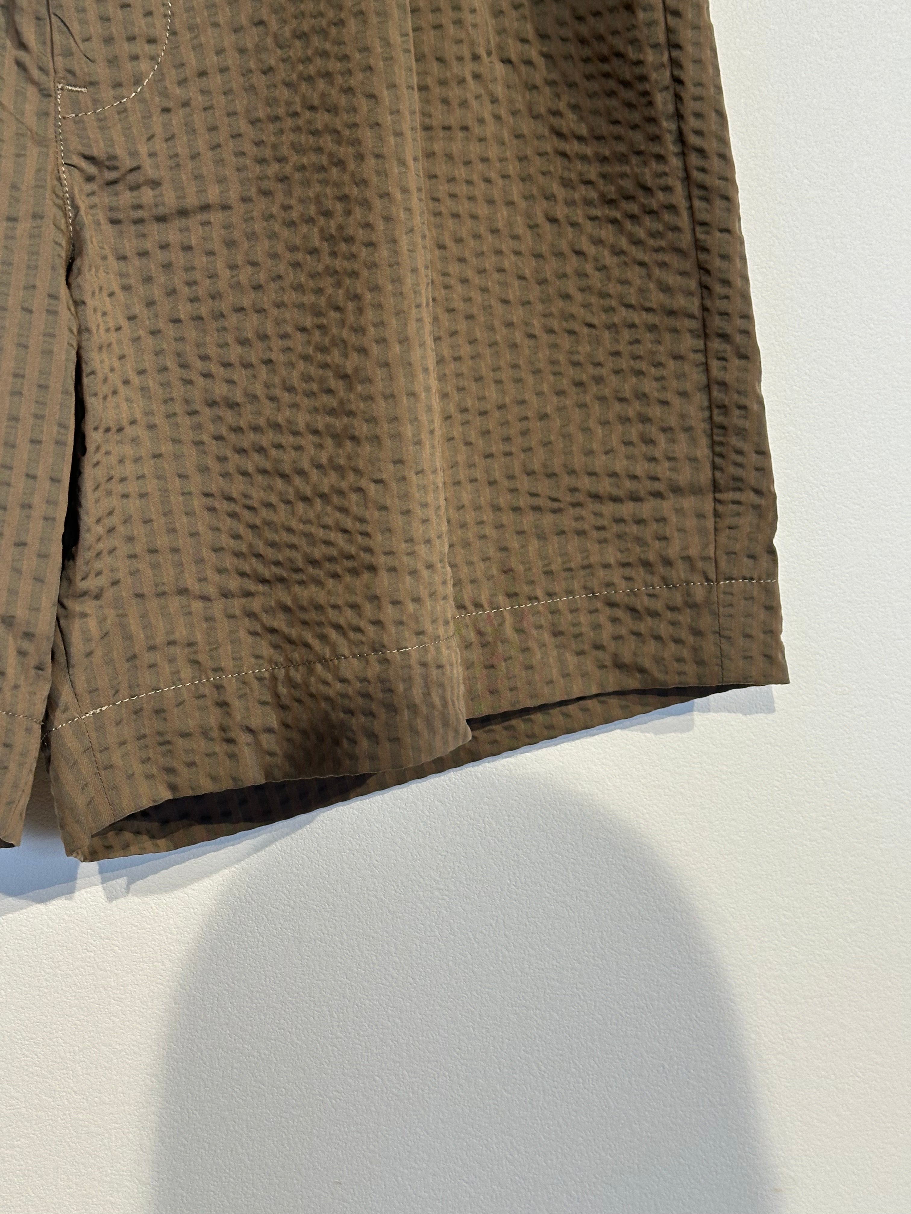 and wander / dry soft seersucker short pants (M)