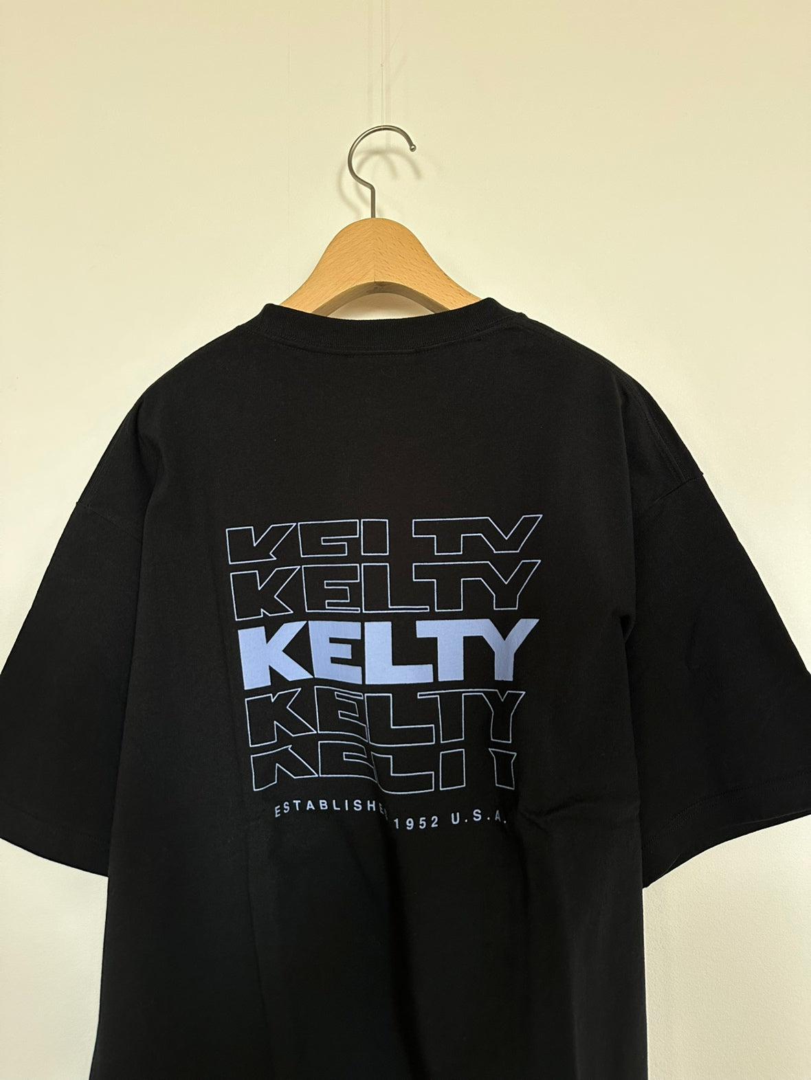 KELTY / back typo logo SS tee