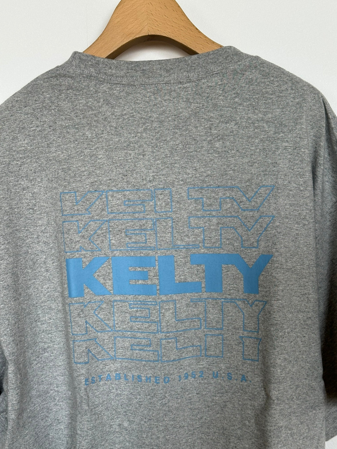 KELTY / back typo logo SS tee