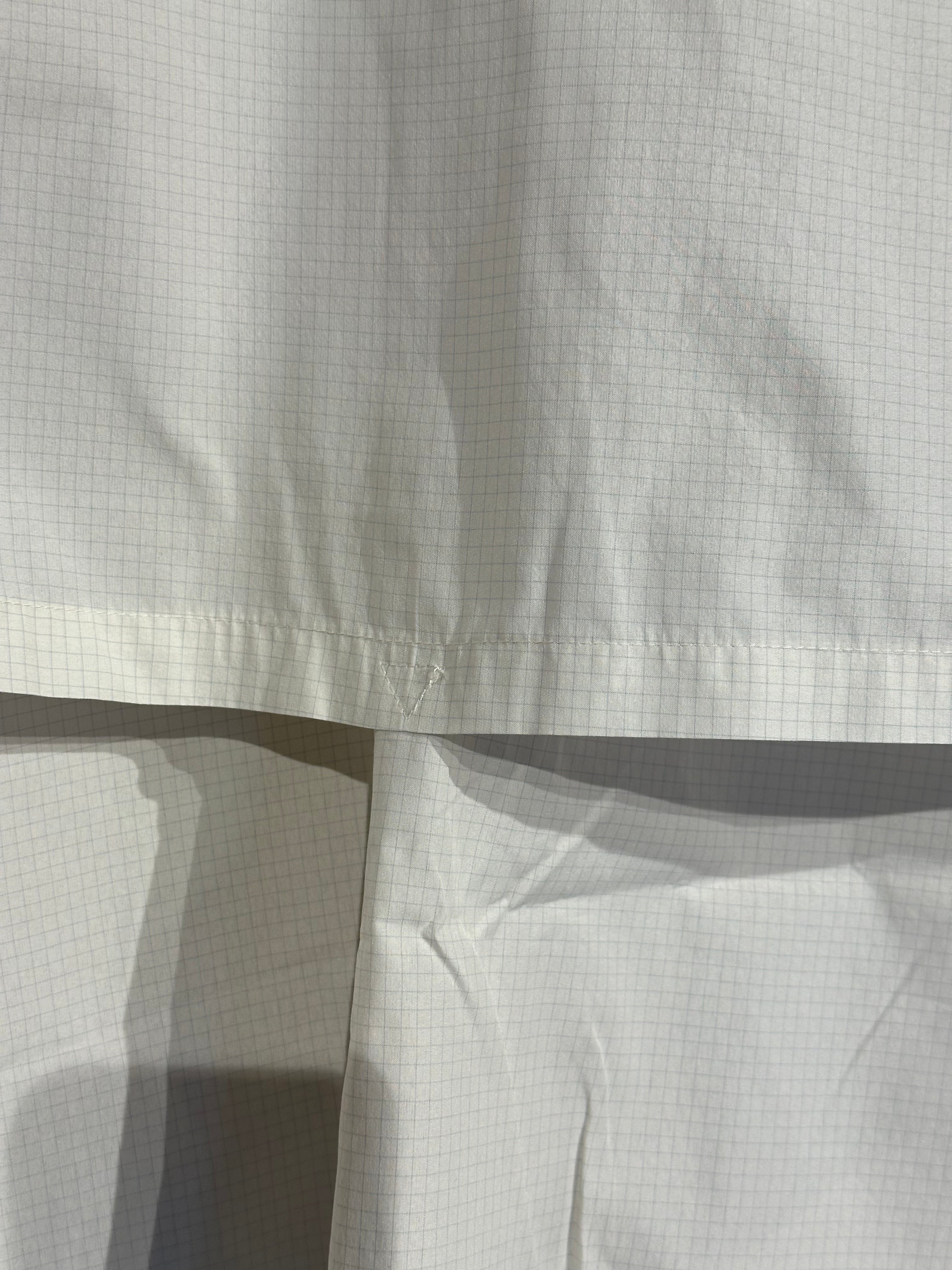 PAPERSKY / MAGAZINE CHECK LONG BIG SHIRT