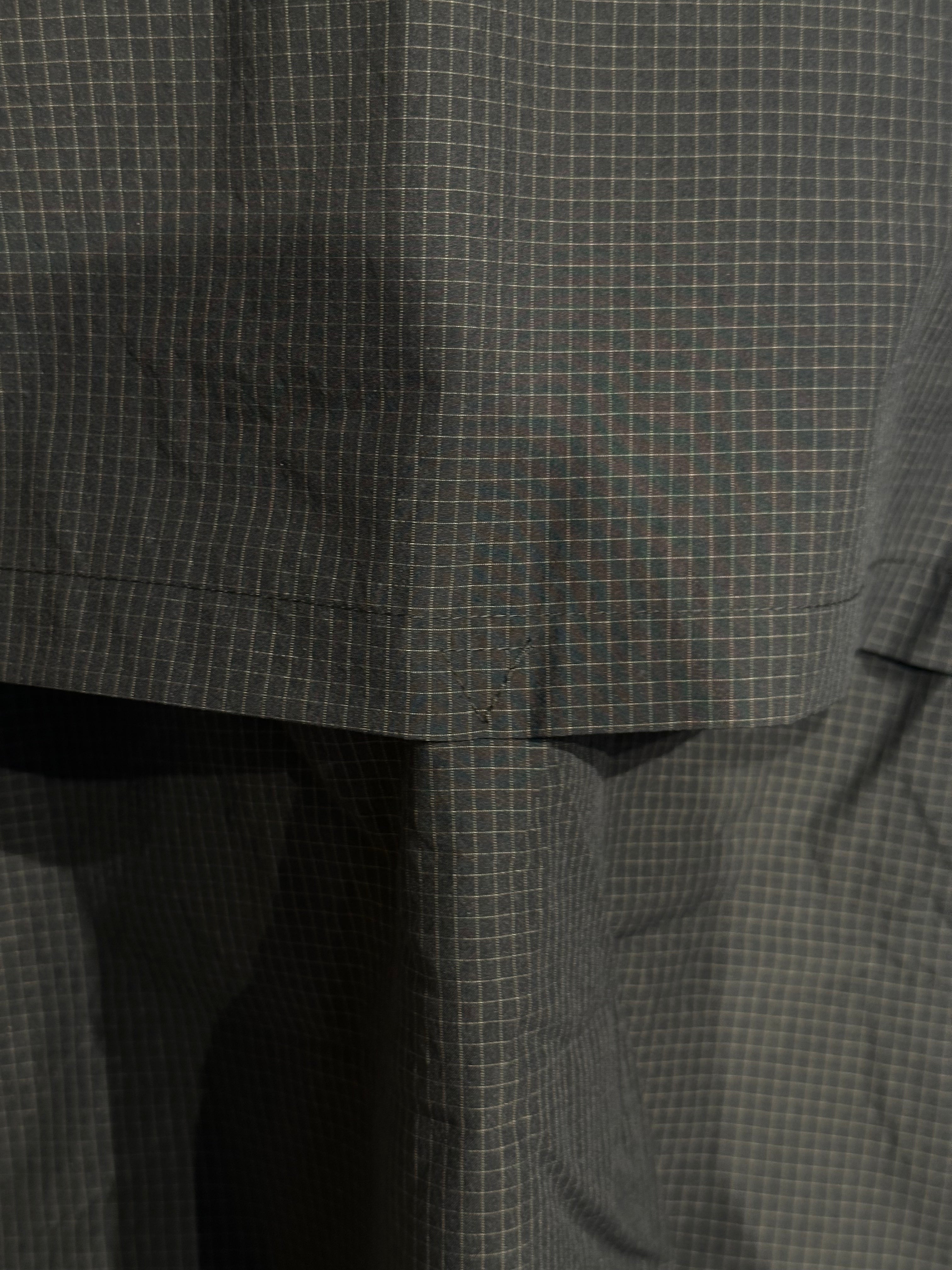 PAPERSKY / MAGAZINE CHECK LONG BIG SHIRT