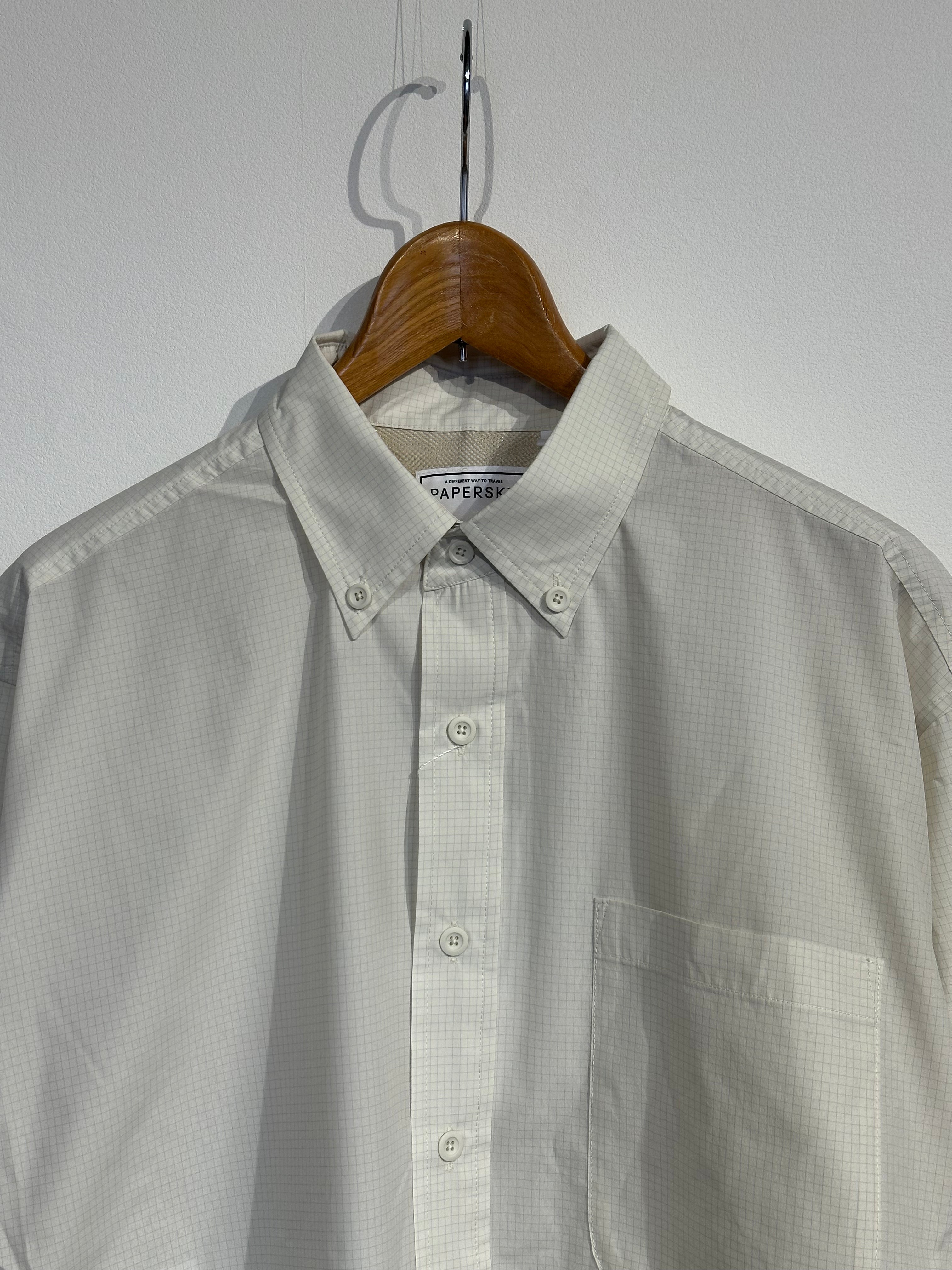 PAPERSKY / MAGAZINE CHECK BIG SHIRT