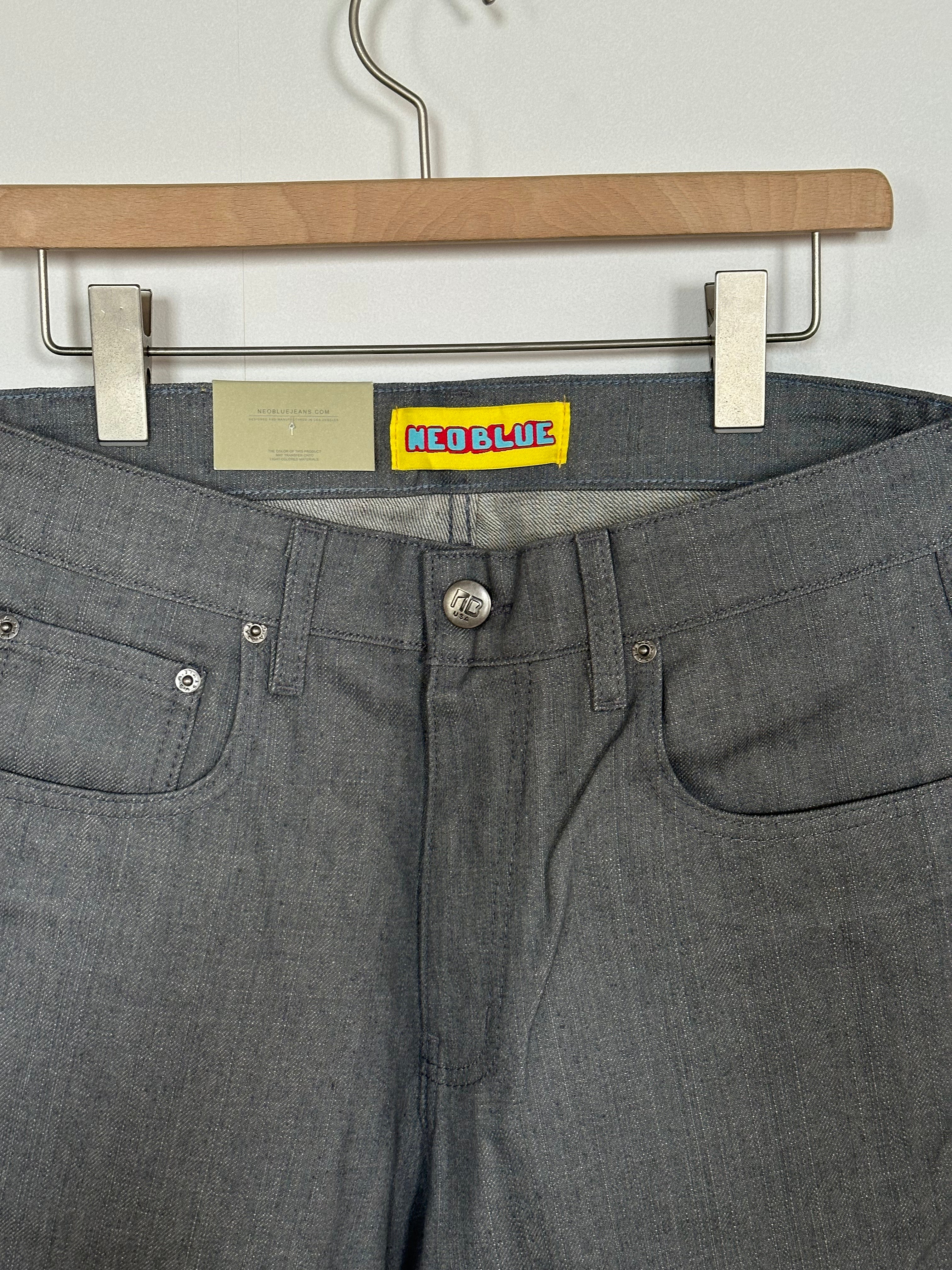 NEO BLUE / BAGGY SKATE PANTS