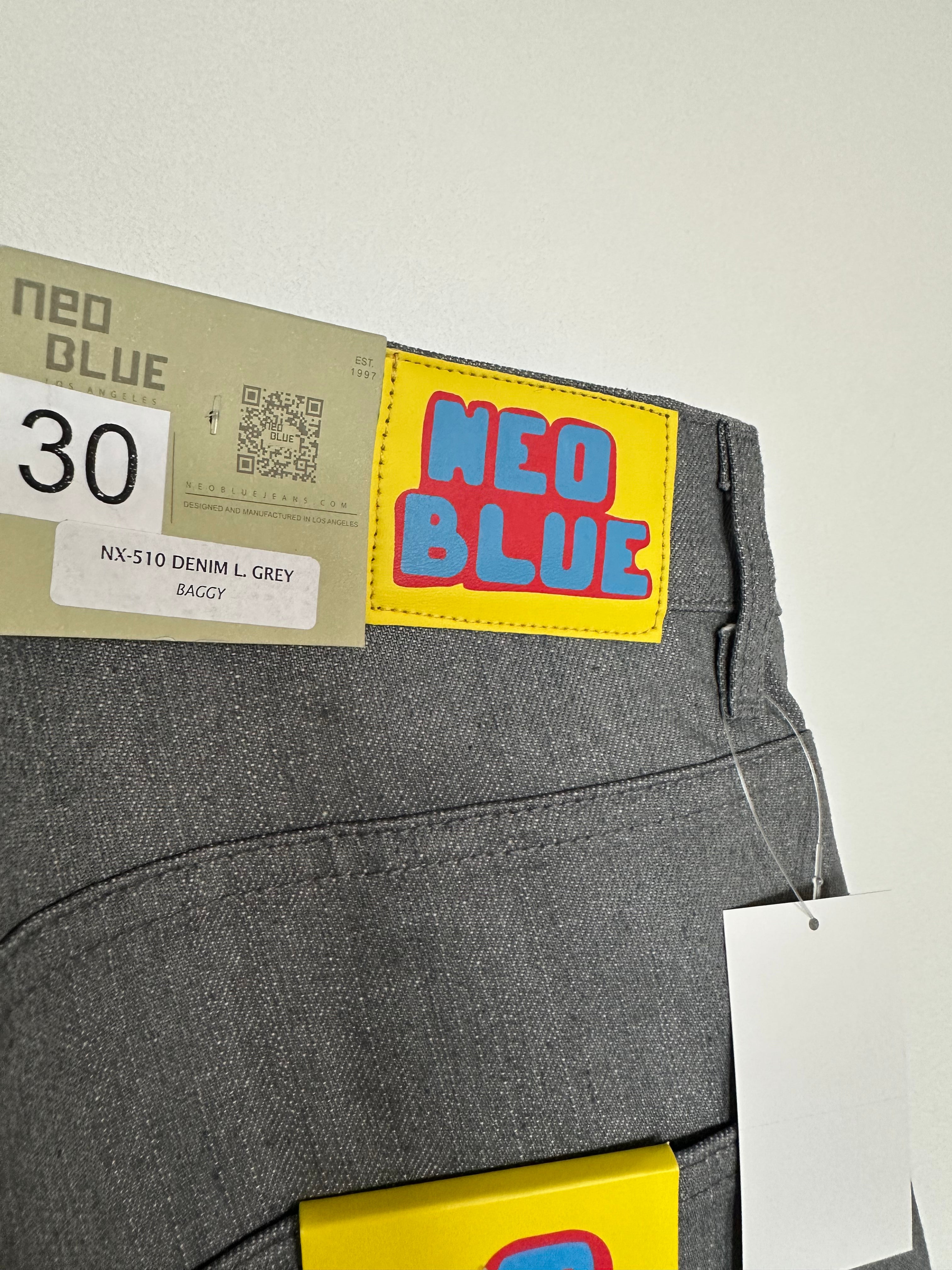 NEO BLUE / BAGGY SKATE PANTS