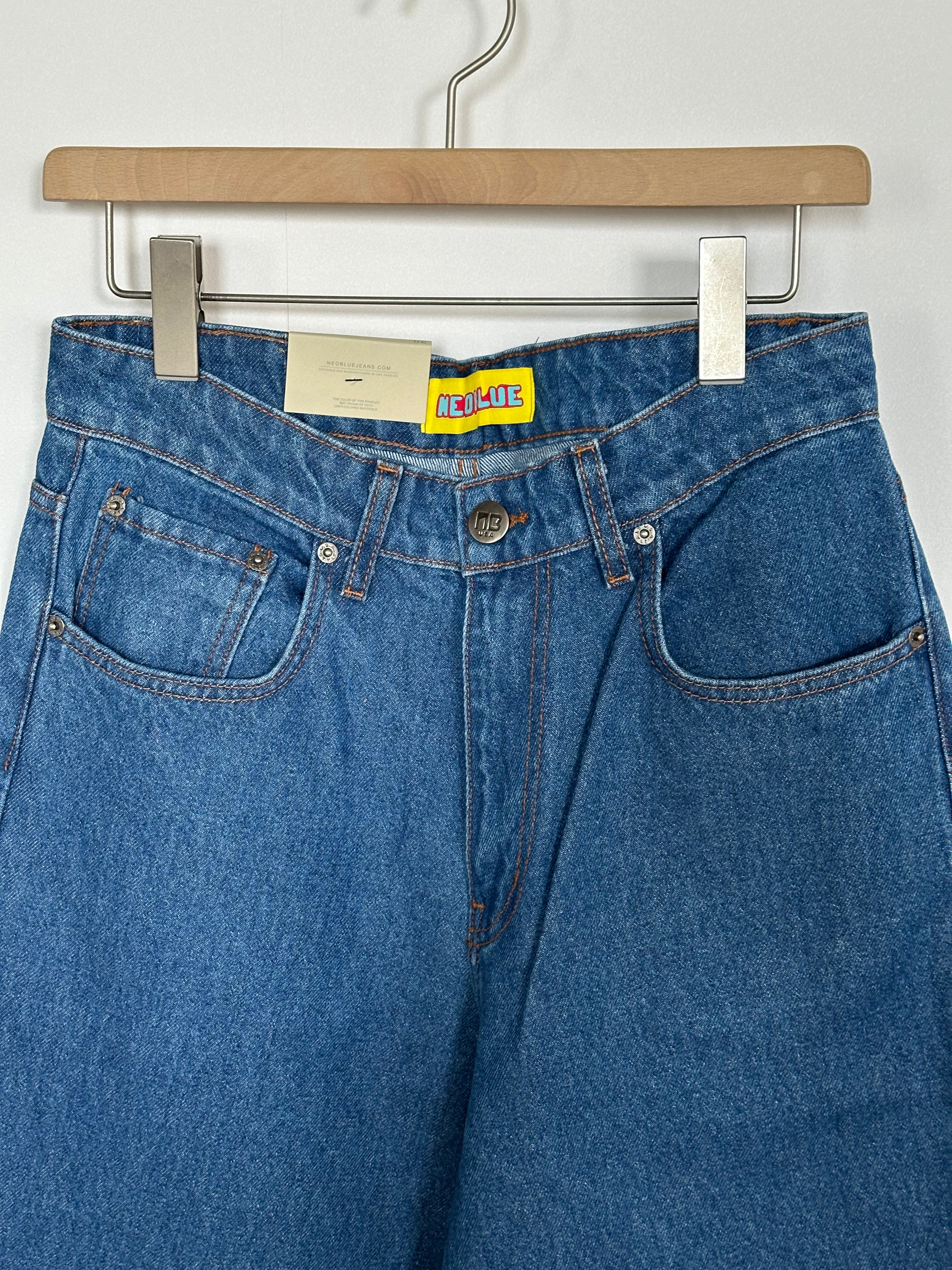 NEO BLUE / BAGGY SKATE PANTS