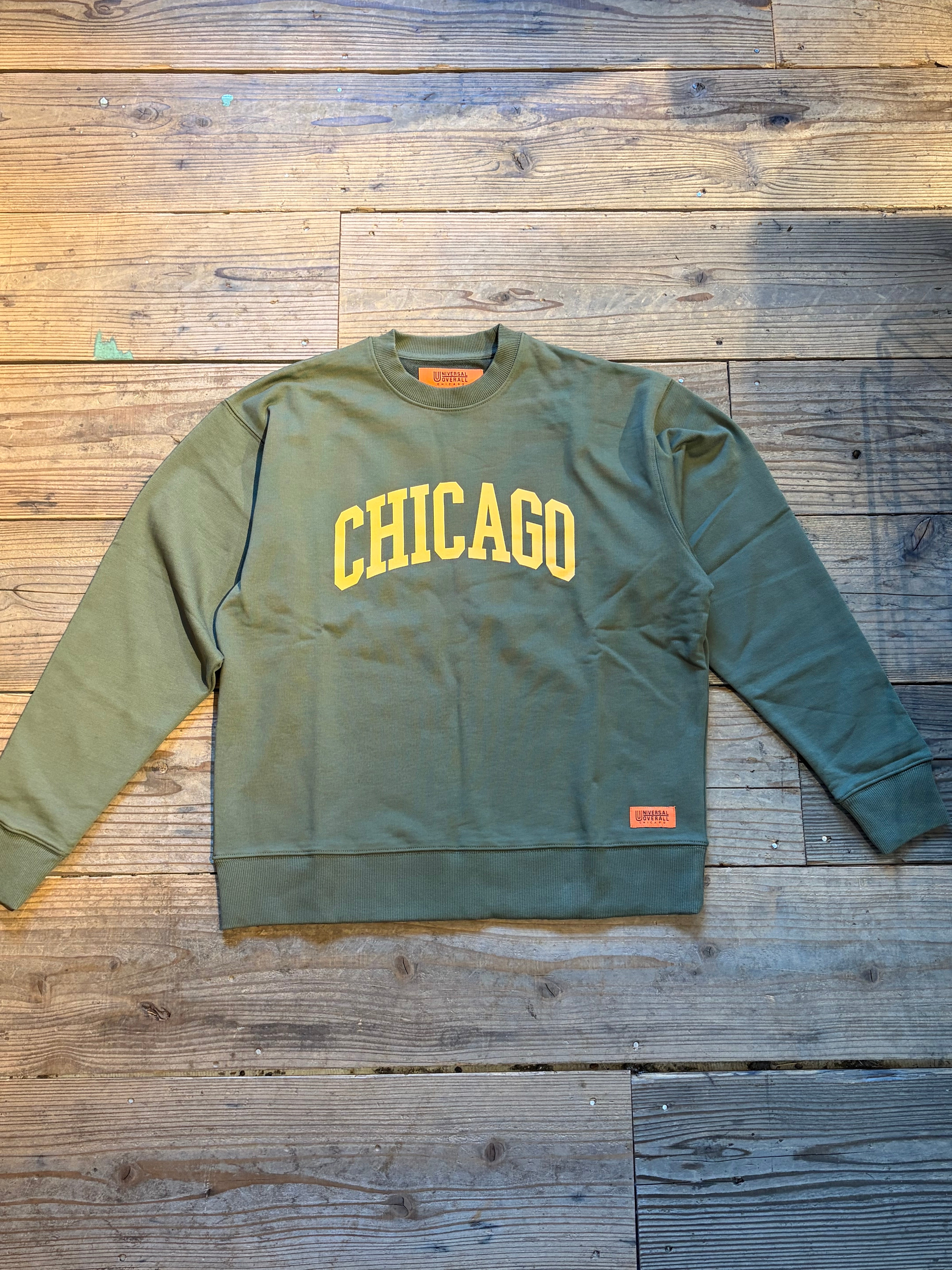 UNIVERSAL OVERALL / CHICAGO SWEAT SHIRT