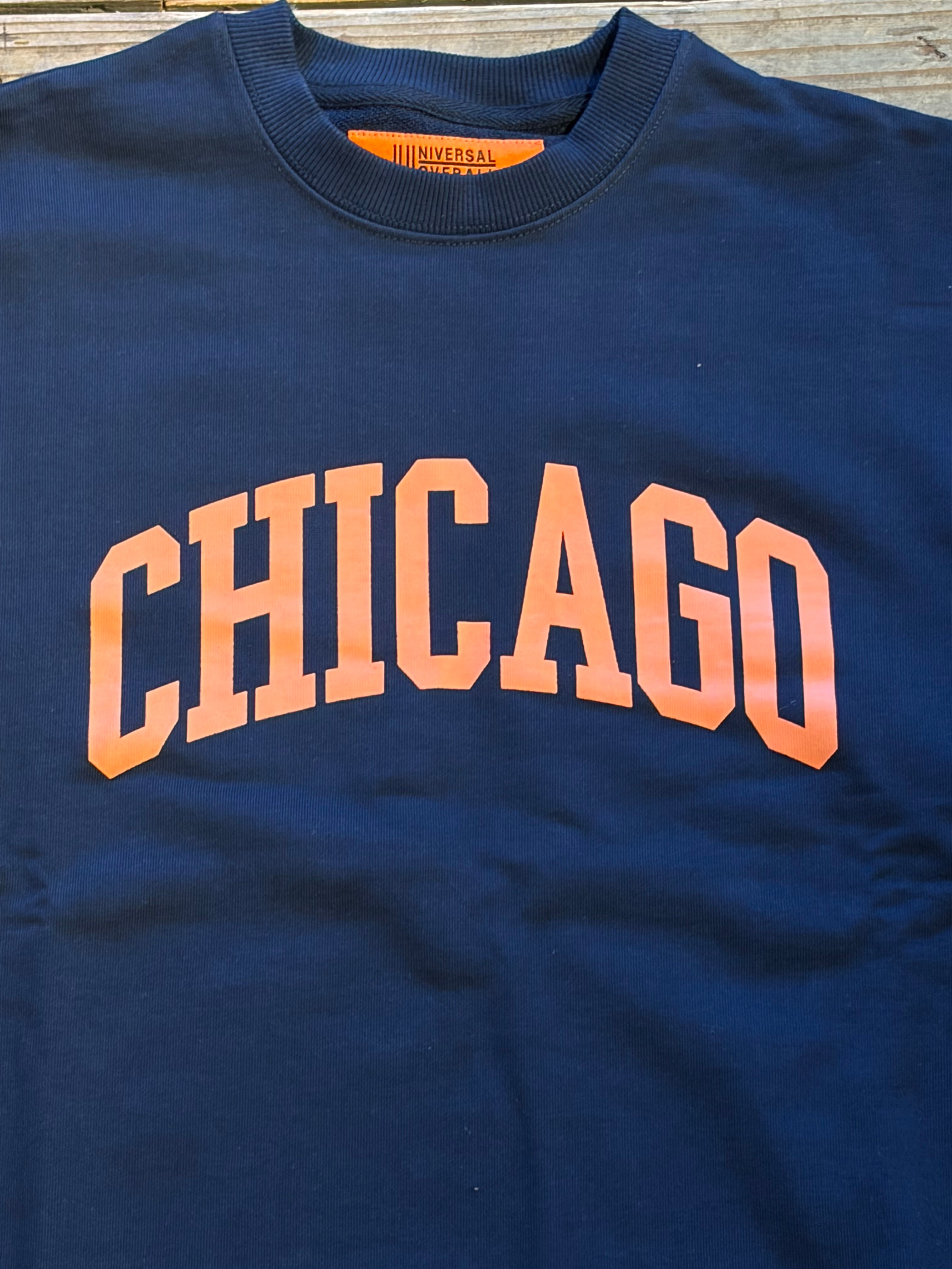 UNIVERSAL OVERALL / CHICAGO SWEAT SHIRT