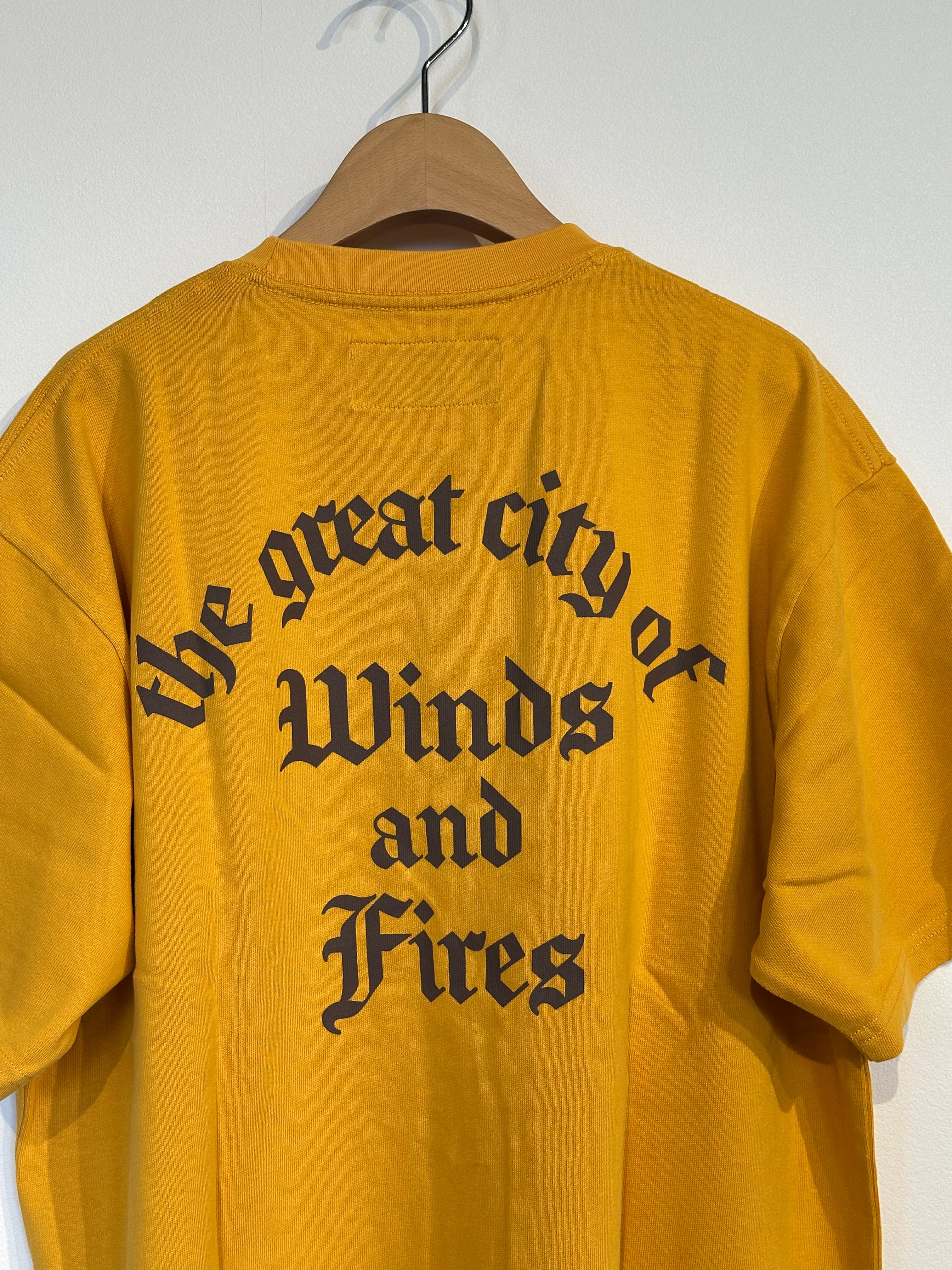 UNIVERSAL OVERALL / OE LOGO BACK PRINT TEE_CHEMCIAL WASH