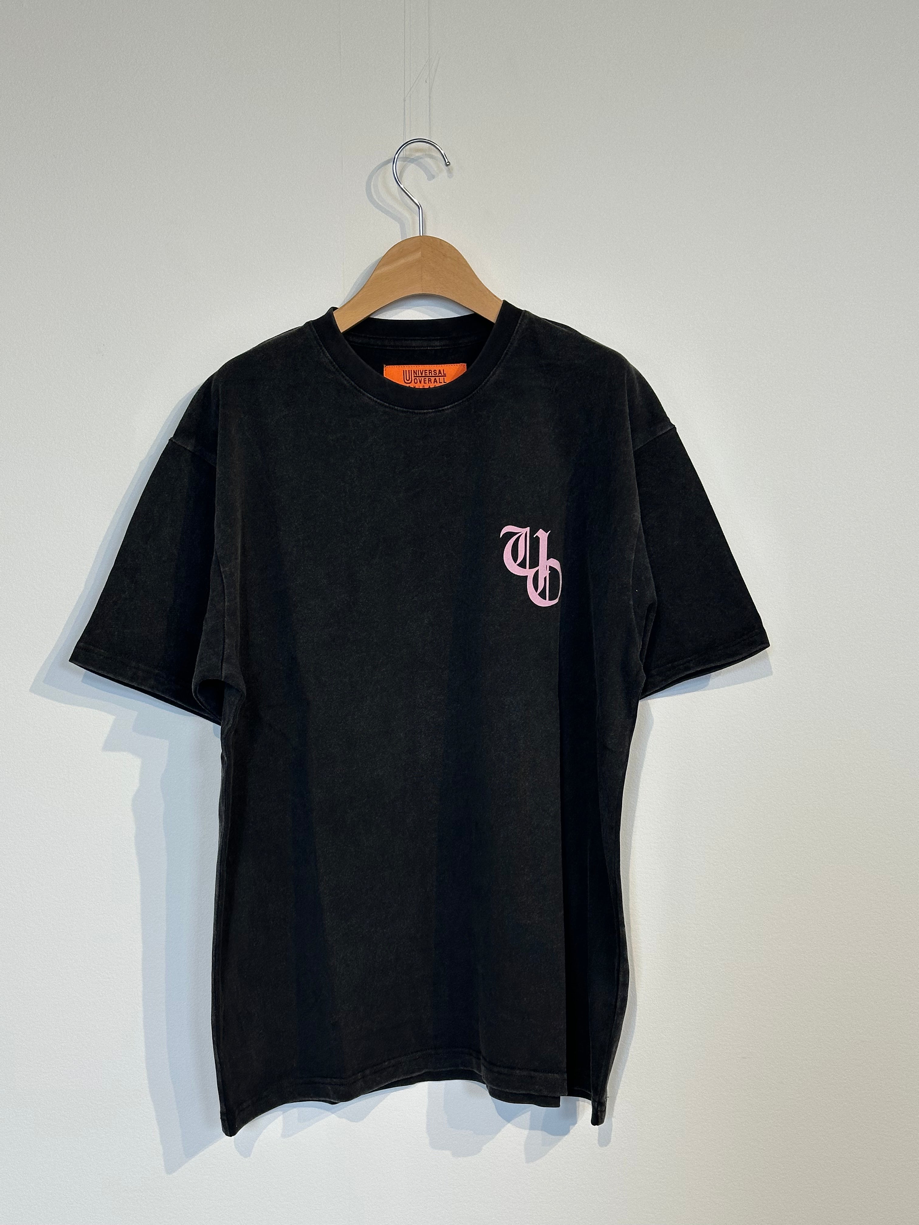 UNIVERSAL OVERALL / OE LOGO BACK PRINT TEE_CHEMCIAL WASH