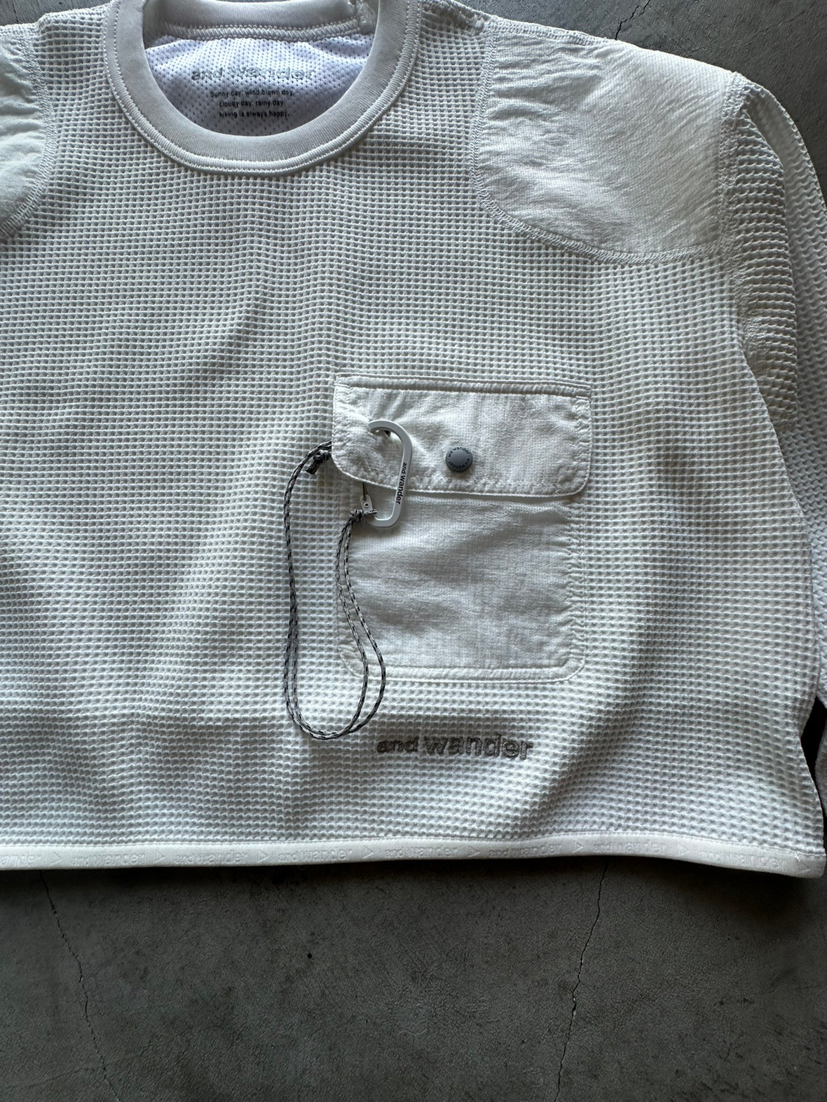 and wander / PEwaffle short length T(W)