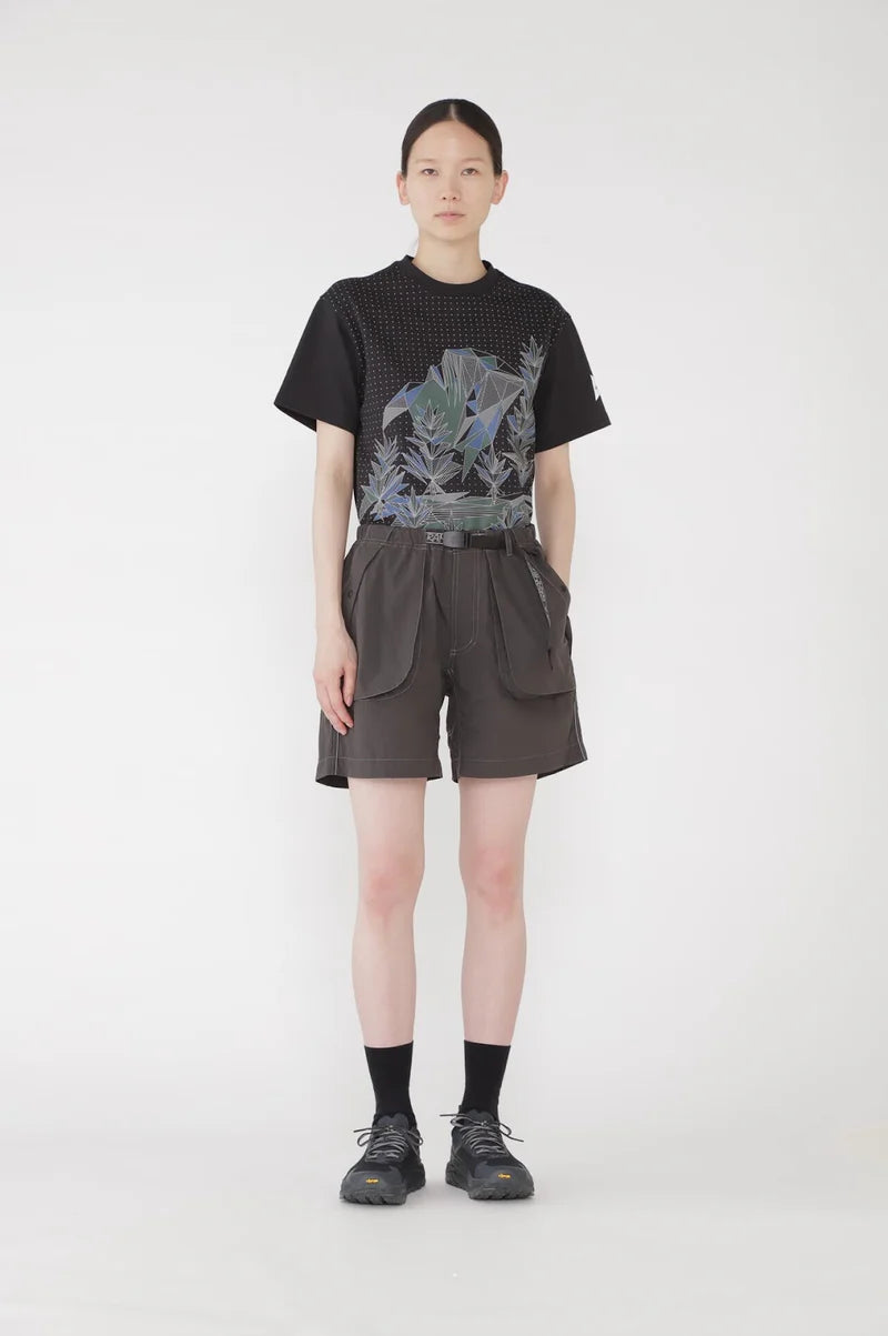 and wander / GRAMICCI × and wander brushed nylon short