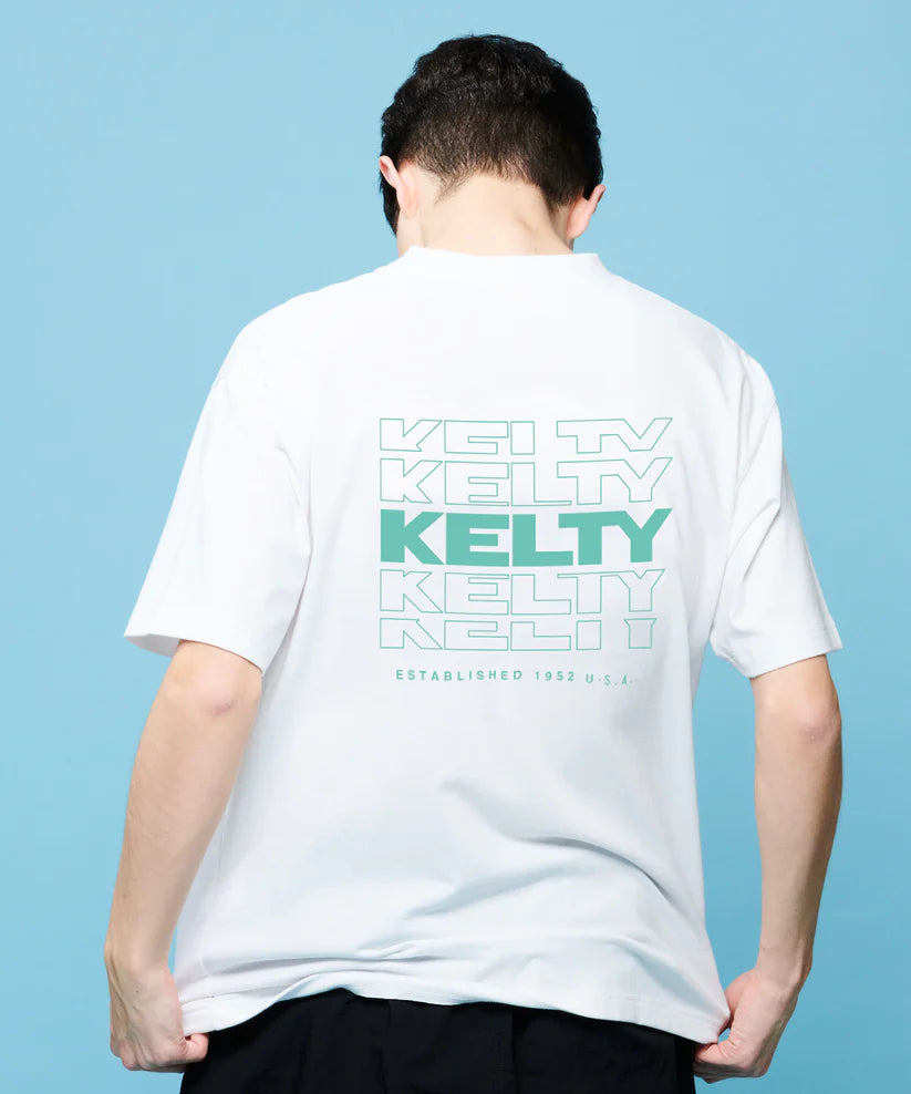 KELTY / back typo logo SS tee