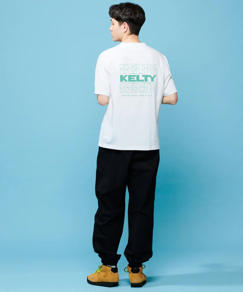 KELTY / back typo logo SS tee