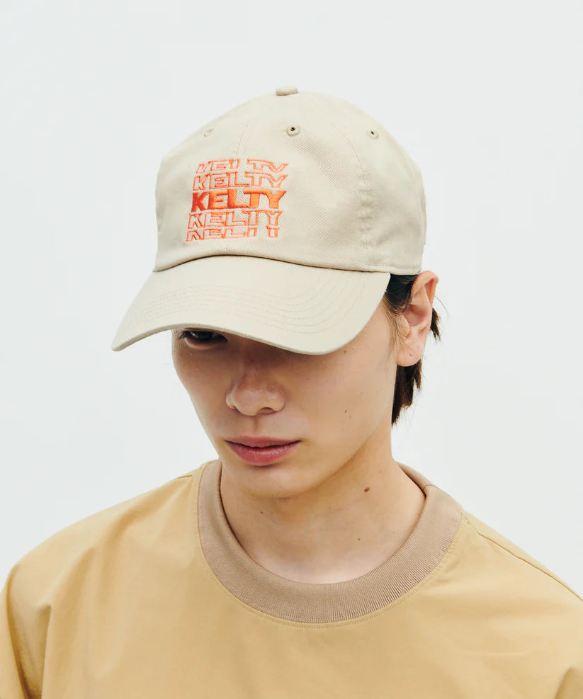 KELTY / Embloidery typo logo cap
