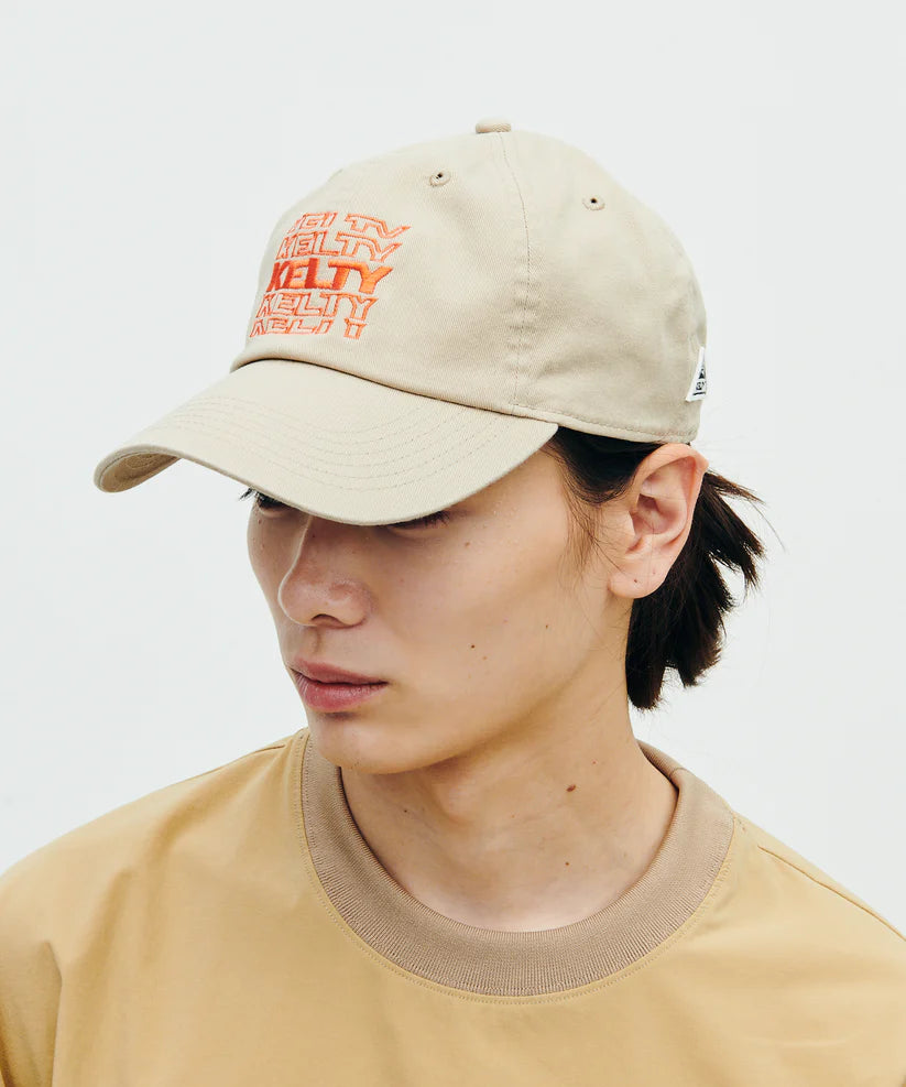 KELTY / Embloidery typo logo cap