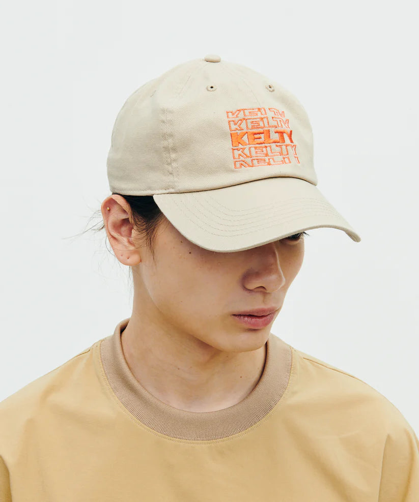 KELTY / Embloidery typo logo cap