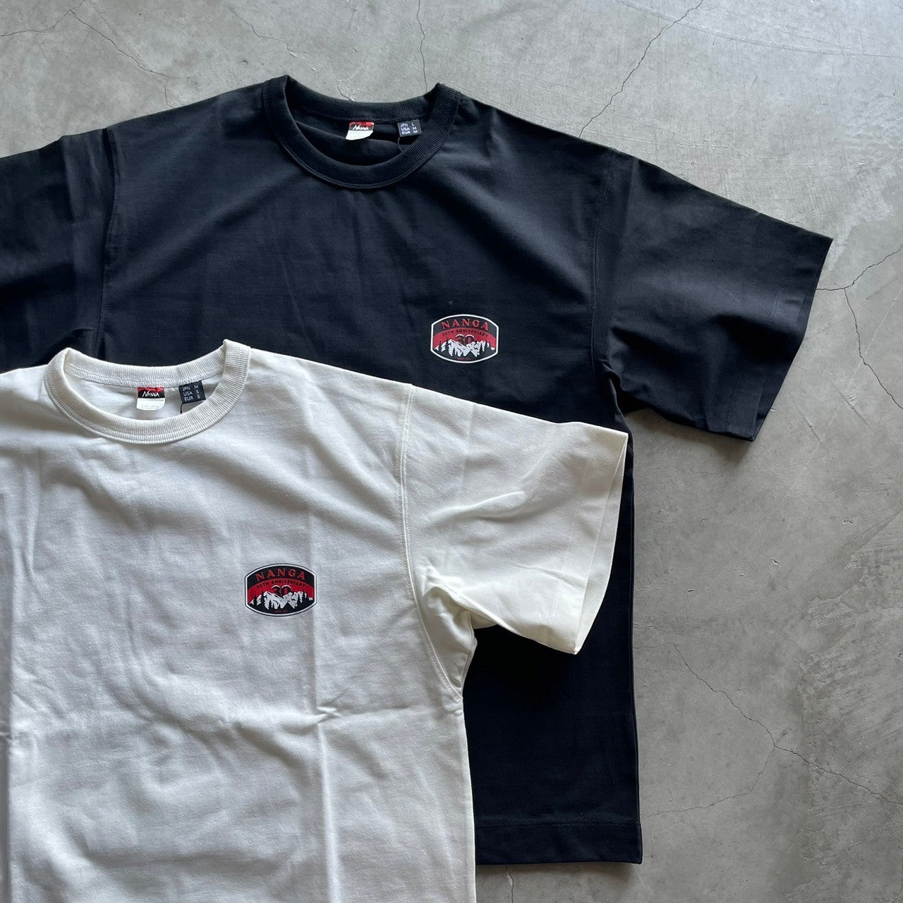 NANGA / ECO HYBRID NANGA 30TH ANNIVERSARY TEE