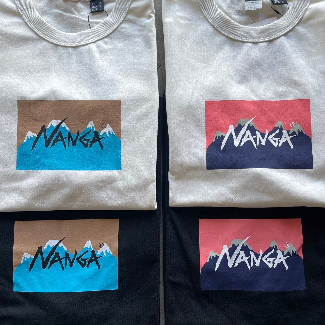 NANGA / NANGA x Jerry Ukai ECO HYBRID NANGA LOGO TEE