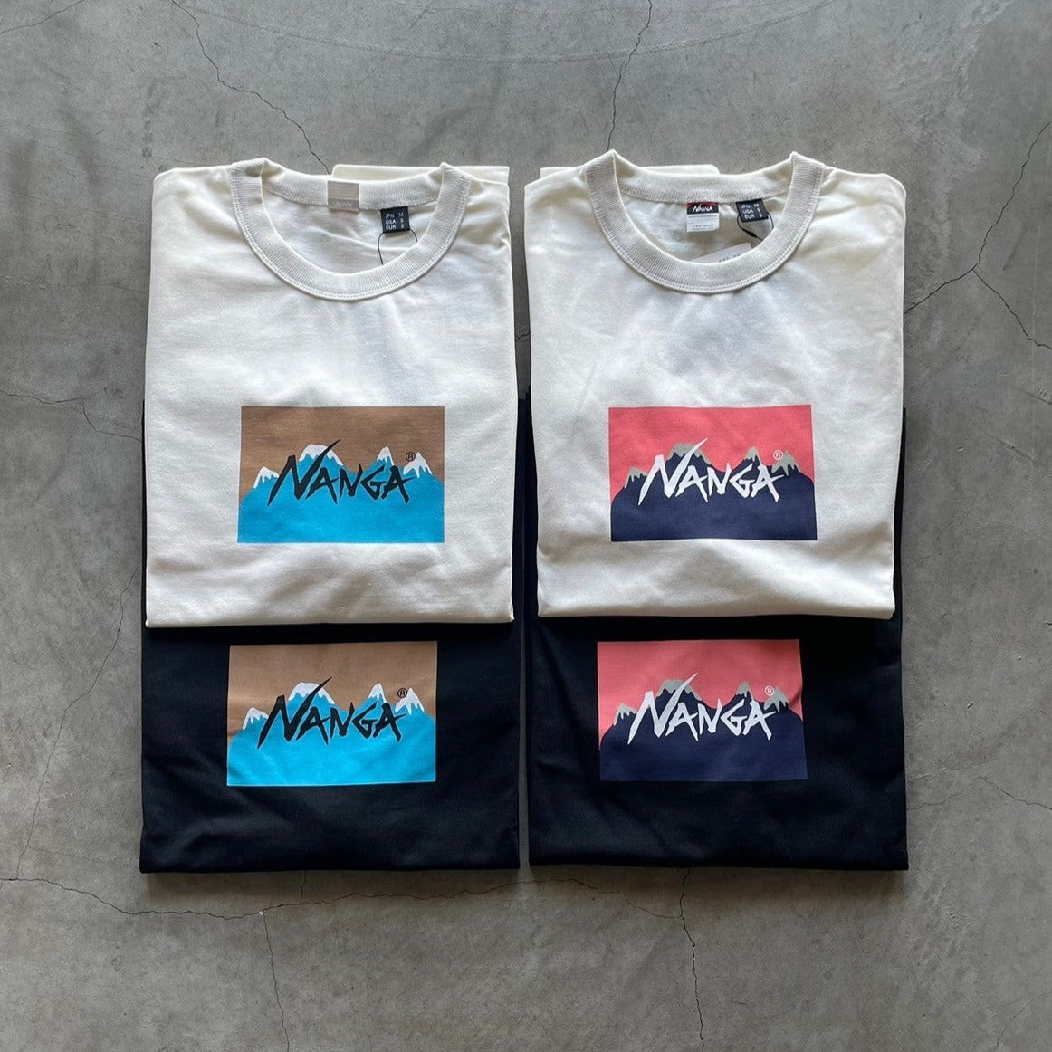 NANGA / NANGA x Jerry Ukai ECO HYBRID NANGA LOGO TEE